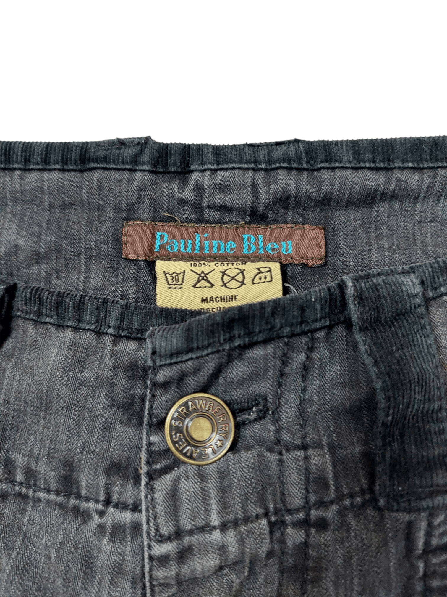 Other Super Flare Pauline Bleu Multipocket Cargo Pants Size US 29 - 11 Thumbnail