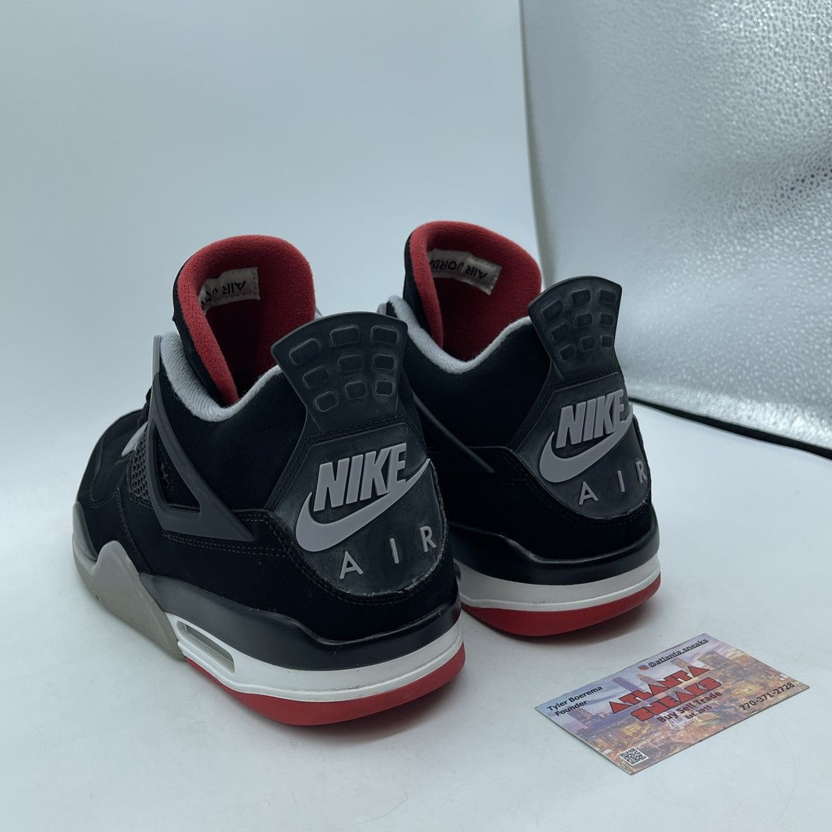 Jordan Brand Air Jordan 4 bred Size US 11 / EU 44 - 4 Thumbnail