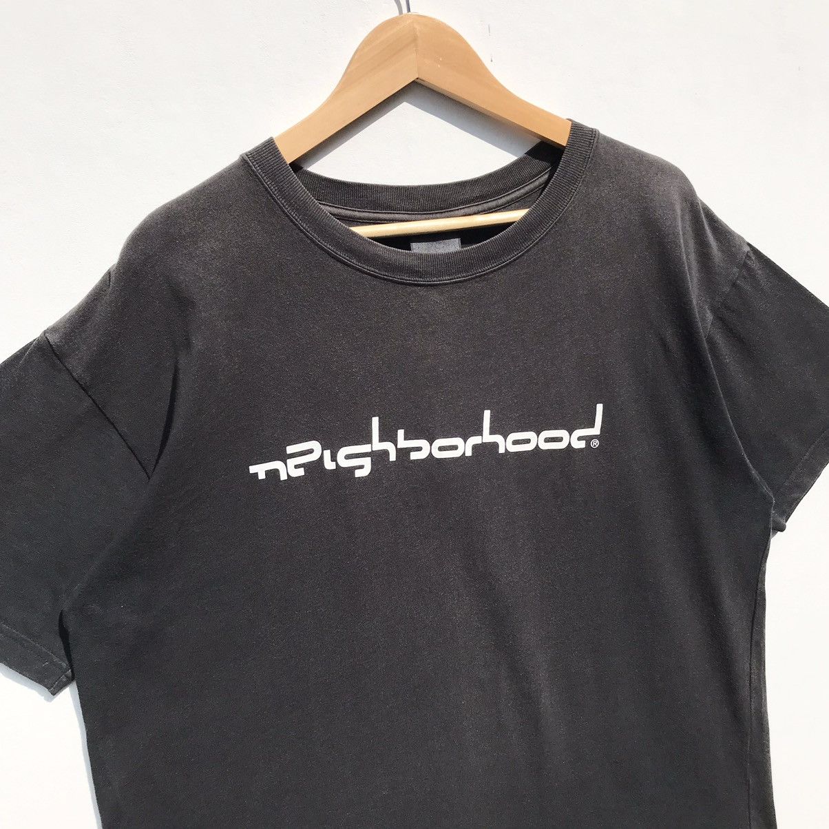 Neighborhood Neighborhood Shirt Spellout Neighborhood Japanese Designer Size US L / EU 52-54 / 3 - 6 Thumbnail
