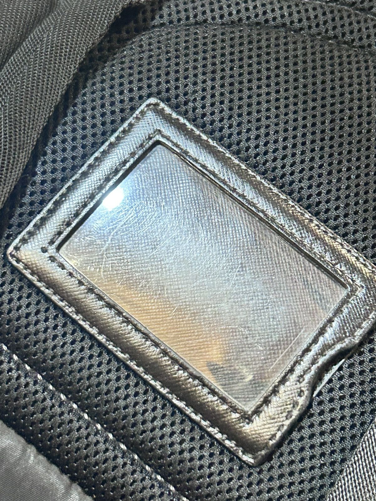 Prada Prada Black Nylon Backpack with Triangle Logo Vintage Size ONE SIZE - 13 Thumbnail