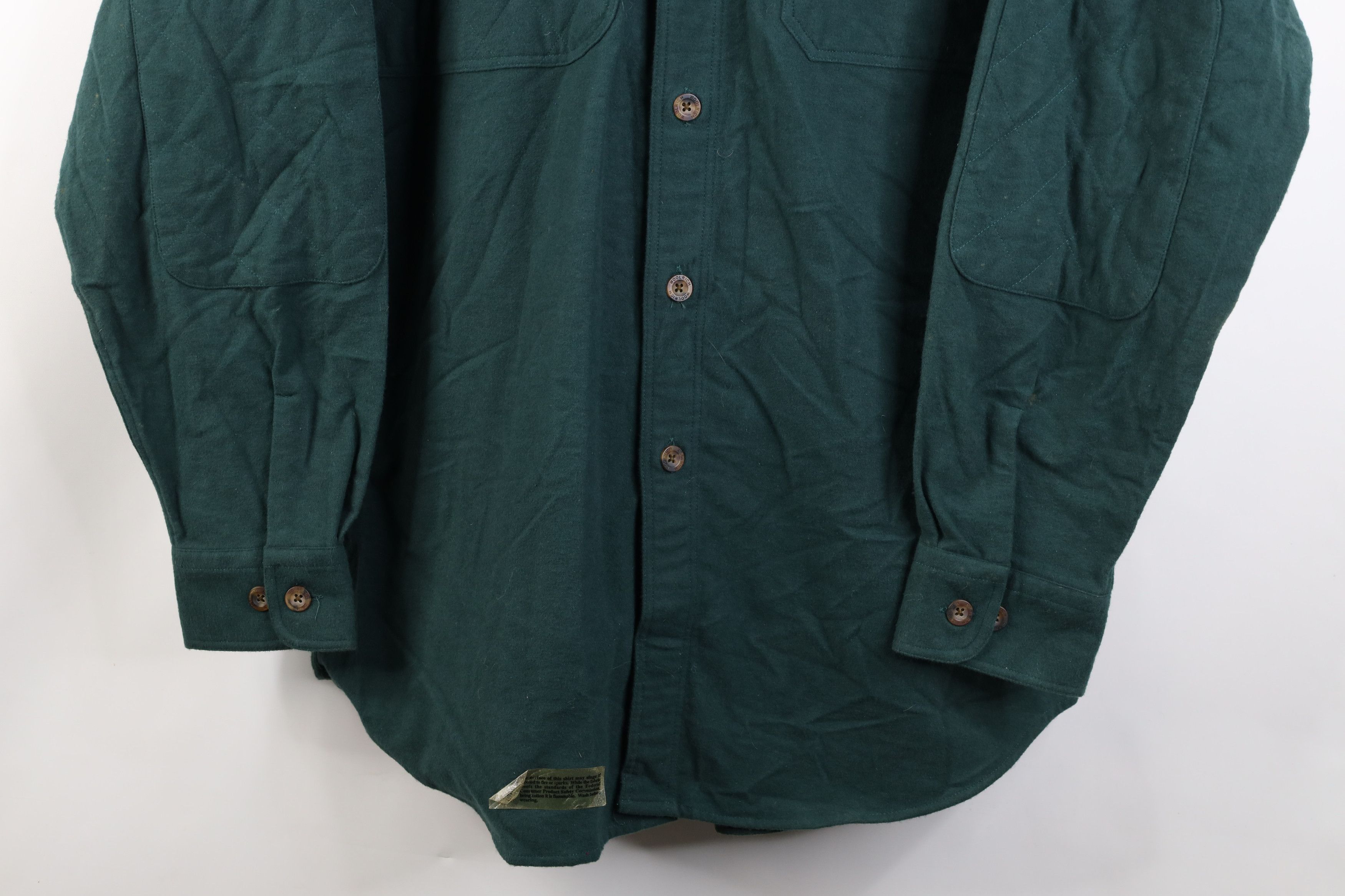 Woolrich Woolen Mills Deadstock Vintage 90s Woolrich Cloth Shooting Button Shirt Size US L / EU 52-54 / 3 - 3 Thumbnail