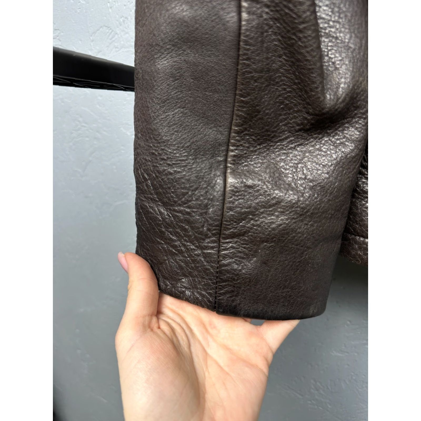 Ralph Lauren Chaps Ralph Lauren Vintage Mens Leather Jacket Regular Size L Brown Zip Jacket Mens Size US L / EU 52-54 / 3 - 5 Thumbnail