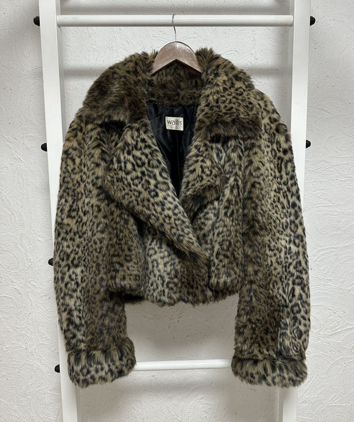 Other Y2K Japanese Style Faux Fur Leopard Print Jacket Women’s Size ONE SIZE - 9 Thumbnail