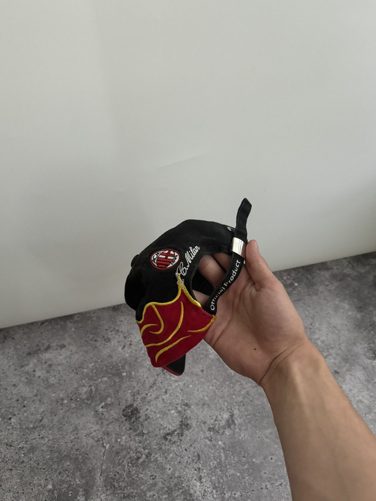 Vintage Vintage football Milan FC cap hats Size ONE SIZE - 5 Thumbnail