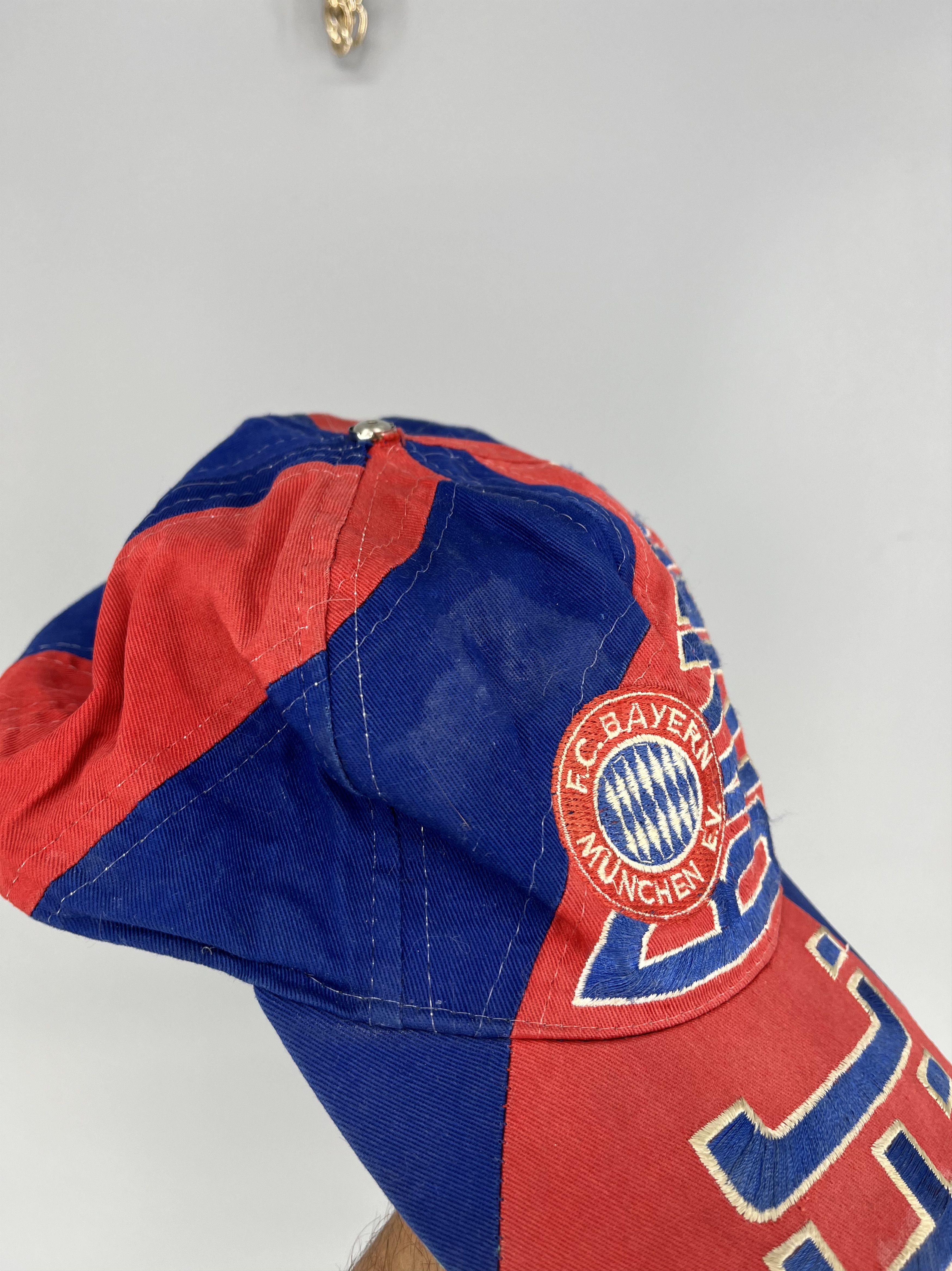Vintage 80s 90s Vintage FC Bayern Munchen archival Soccer Cap Size ONE SIZE - 2 Thumbnail