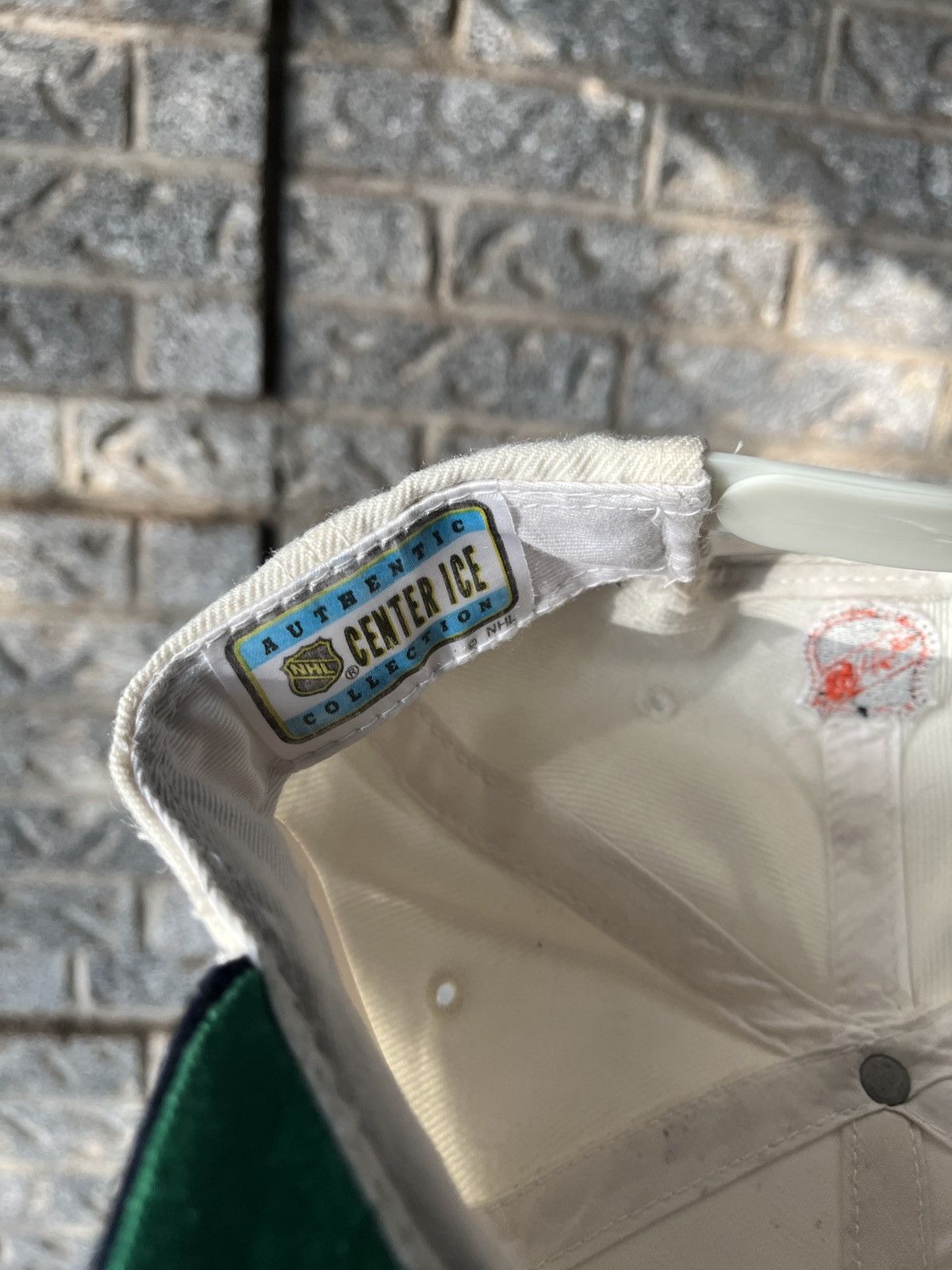 Sports Specialties × Vintage Vintage 90’s Wool NHL New Jersey Devils Shadow SnapBack Size ONE SIZE - 4 Thumbnail