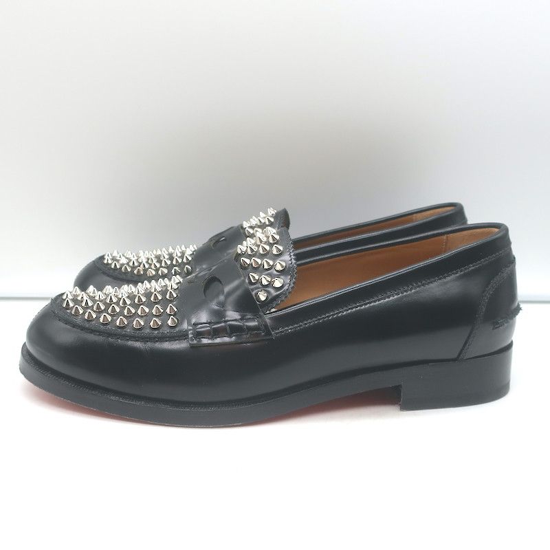 Christian Louboutin Christian Louboutin Montezupik Spike Loafers Black Size 41 Size US 8.5 / EU 41-42 - 8 Thumbnail