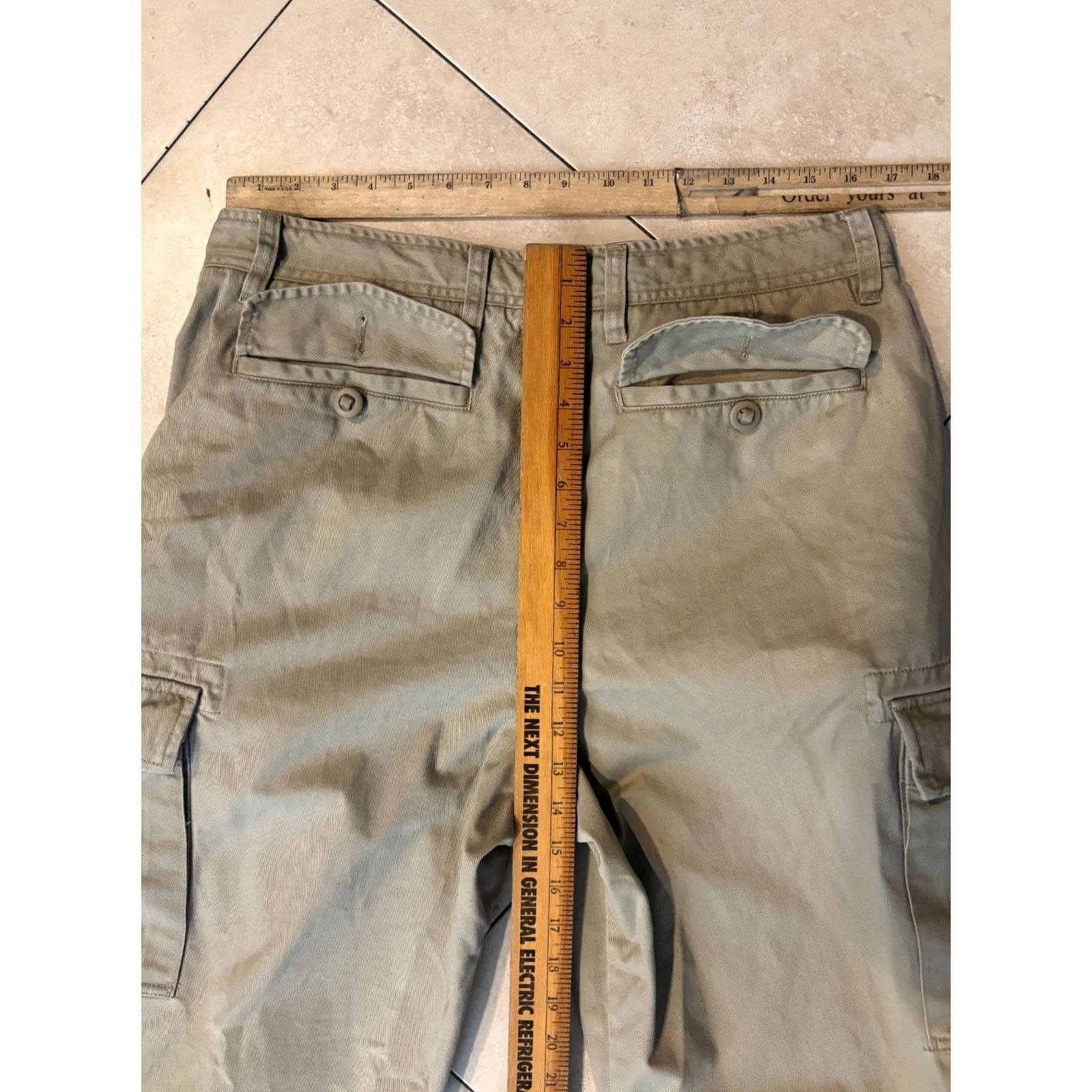 Nike Nike ACG Rip Stop Pants mens Beige 36x32 Pockets Nylon Cotton Ripstop Regular Straight Hiking Climbing Cargo Pockets 8/10 N/A Size US 36 / EU 52 - 6 Thumbnail