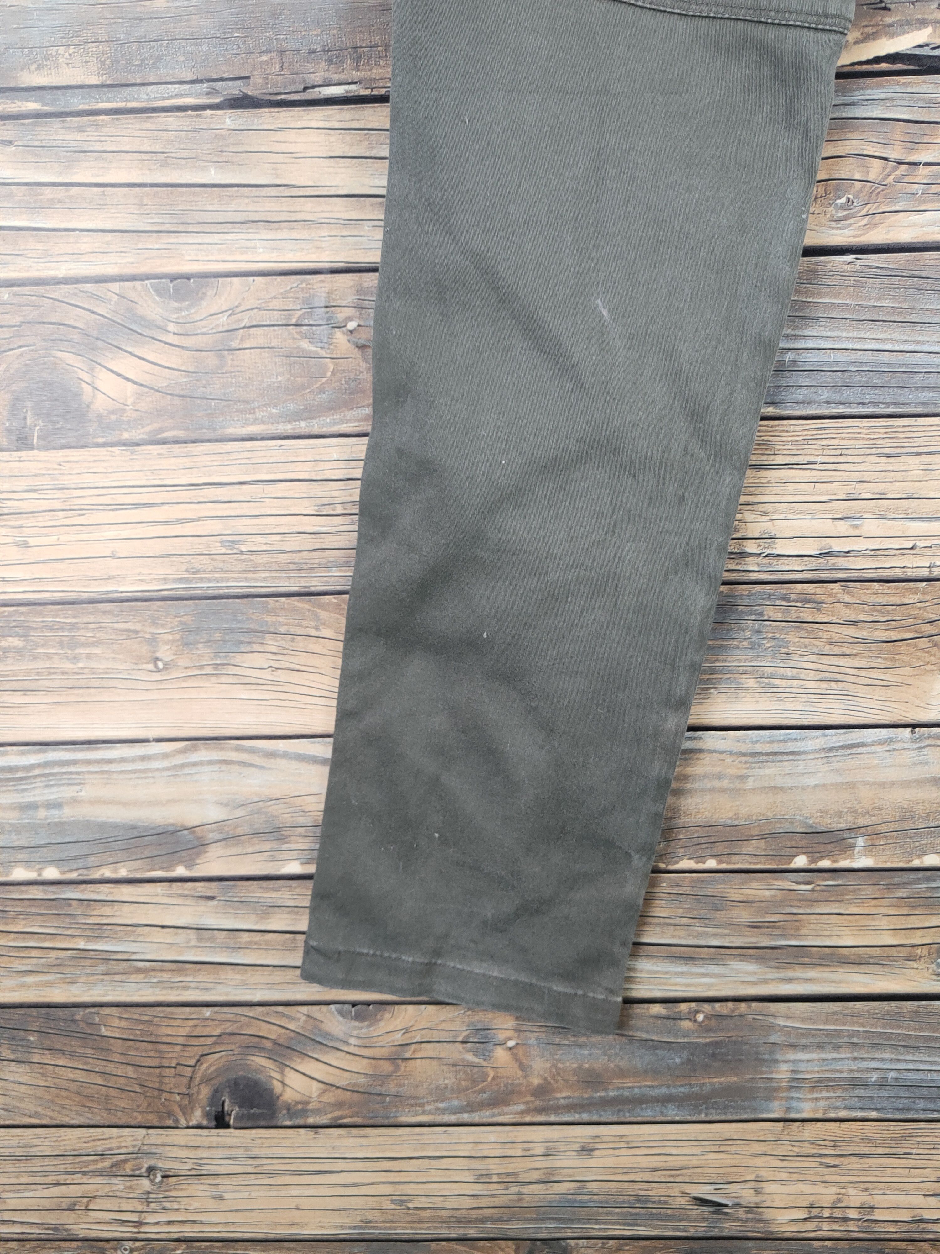 Japanese Brand DL Burtle Army Green Multipocket Cargo Pants #46-223T Size US 30 / EU 46 - 12 Thumbnail