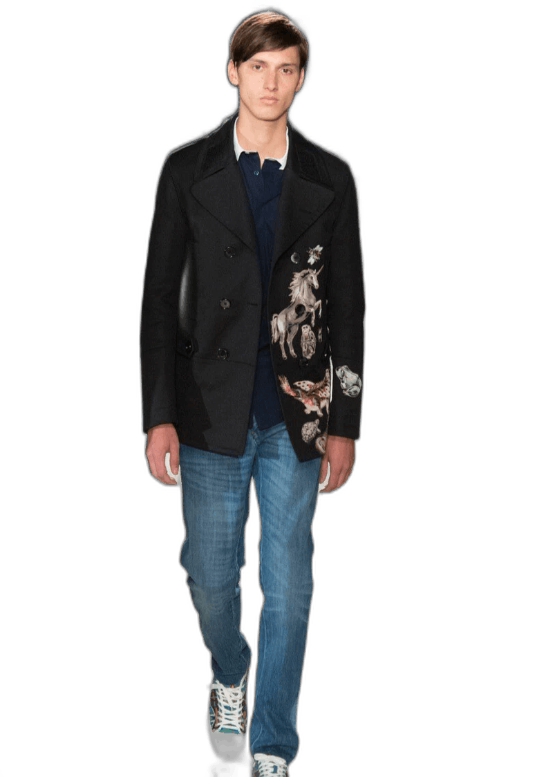Valentino Valentino Runway Embroidered Court Jacket Size US L / EU 52-54 / 3 - 1 Thumbnail