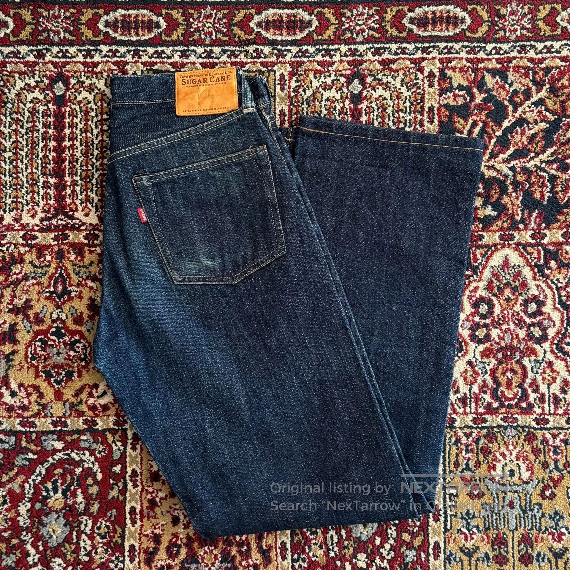 Sugar Cane Sugar Cane Raw Denim Jeans. Size US 30 / EU 46 - 2 Thumbnail