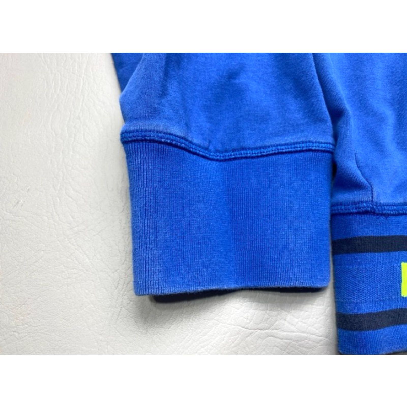 Psycho Bunny Psycho Bunny Hoodie Mens 2XL Royal Blue Chartreuse Green Words Embroidered 8227 Size US XXL / EU 58 / 5 - 3 Thumbnail