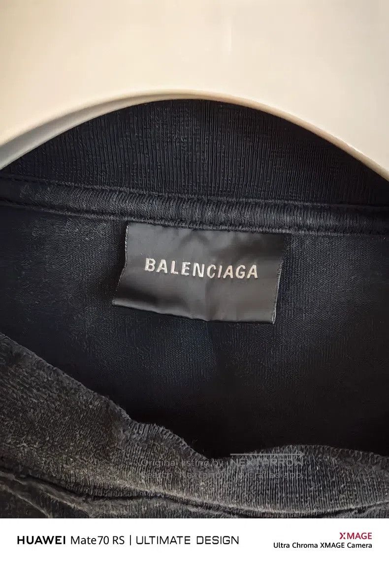 Balenciaga Balenciaga Loop Letter Long Sleeve Size US S / EU 44-46 / 1 - 2 Thumbnail