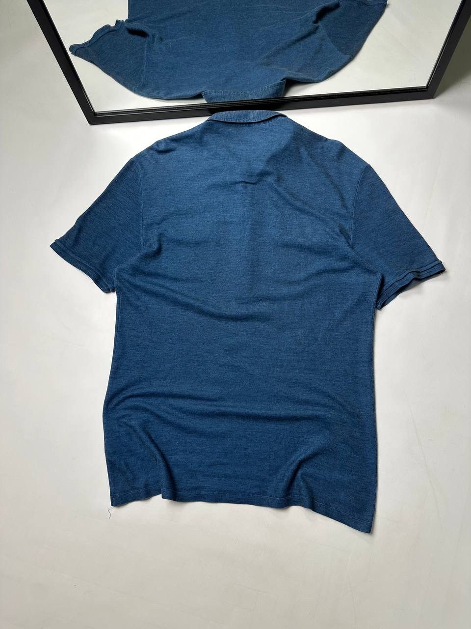 Gucci Gucci Mens Polo T-Shirt Blue Cotton Old Money Classic Style Size US L / EU 52-54 / 3 - 9 Thumbnail