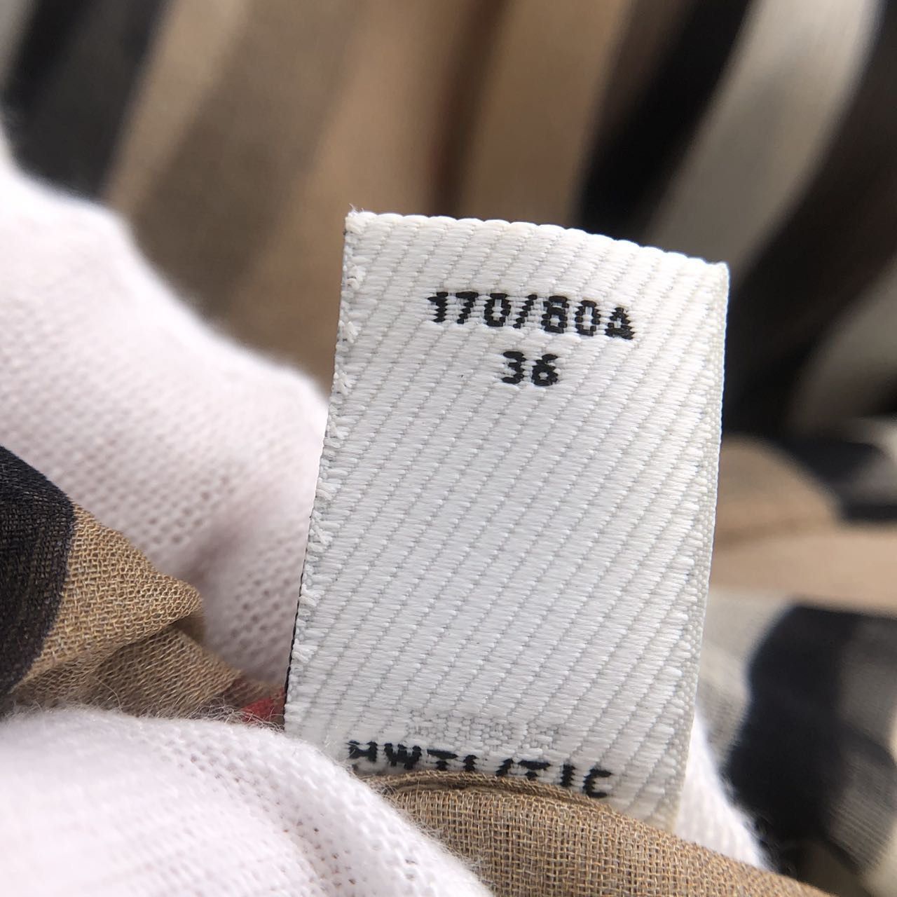 Burberry Burberry Striped Single-breasted Long Sleeve Shirt K26WX Size S / US 4 / IT 40 - 7 Thumbnail