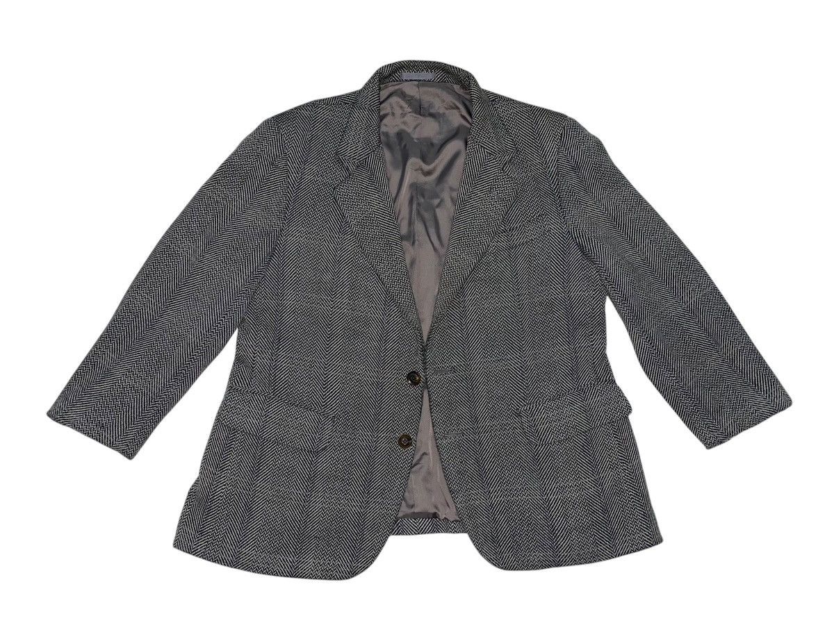 Burberry BURBERRY WOOL & CASMERE Blazer Jacket Size US M / EU 48-50 / 2 - 1 Thumbnail