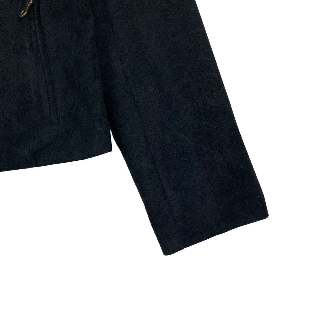 Japanese Brand × Yohji Yamamoto INED BY YOHJI YAMAMOTO ZIPPER CROPPED COAT JACKET Size US S / EU 44-46 / 1 - 6 Thumbnail