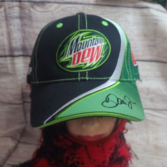 NASCAR Vintage Mountain Dew Dale Earnhardt Jr. hat #88 Size ONE SIZE - 6 Thumbnail