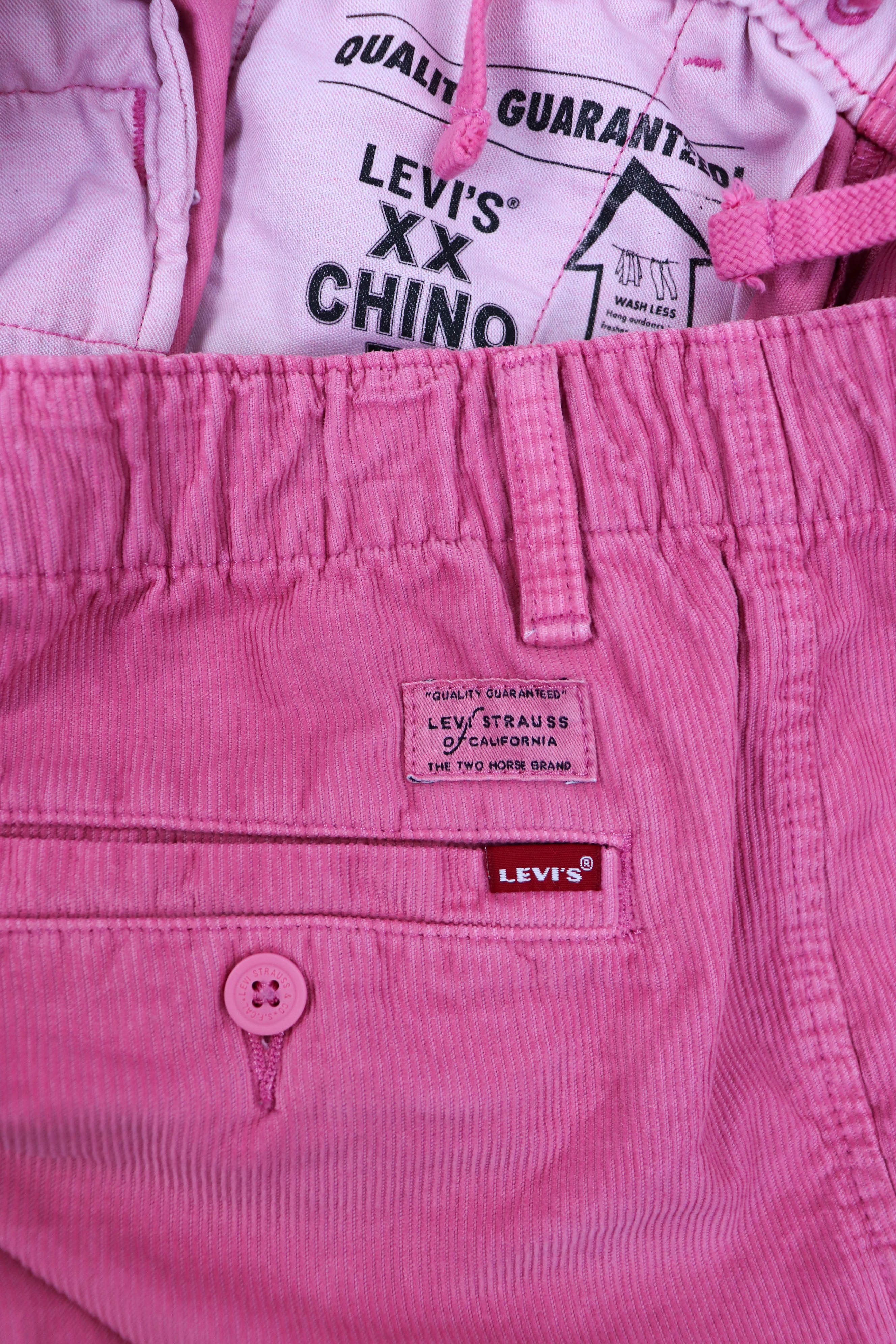 Levi's LEVI'S XX Chino EZ Pink Corduroy Chino Shorts Size US 32 / EU 48 - 6 Thumbnail