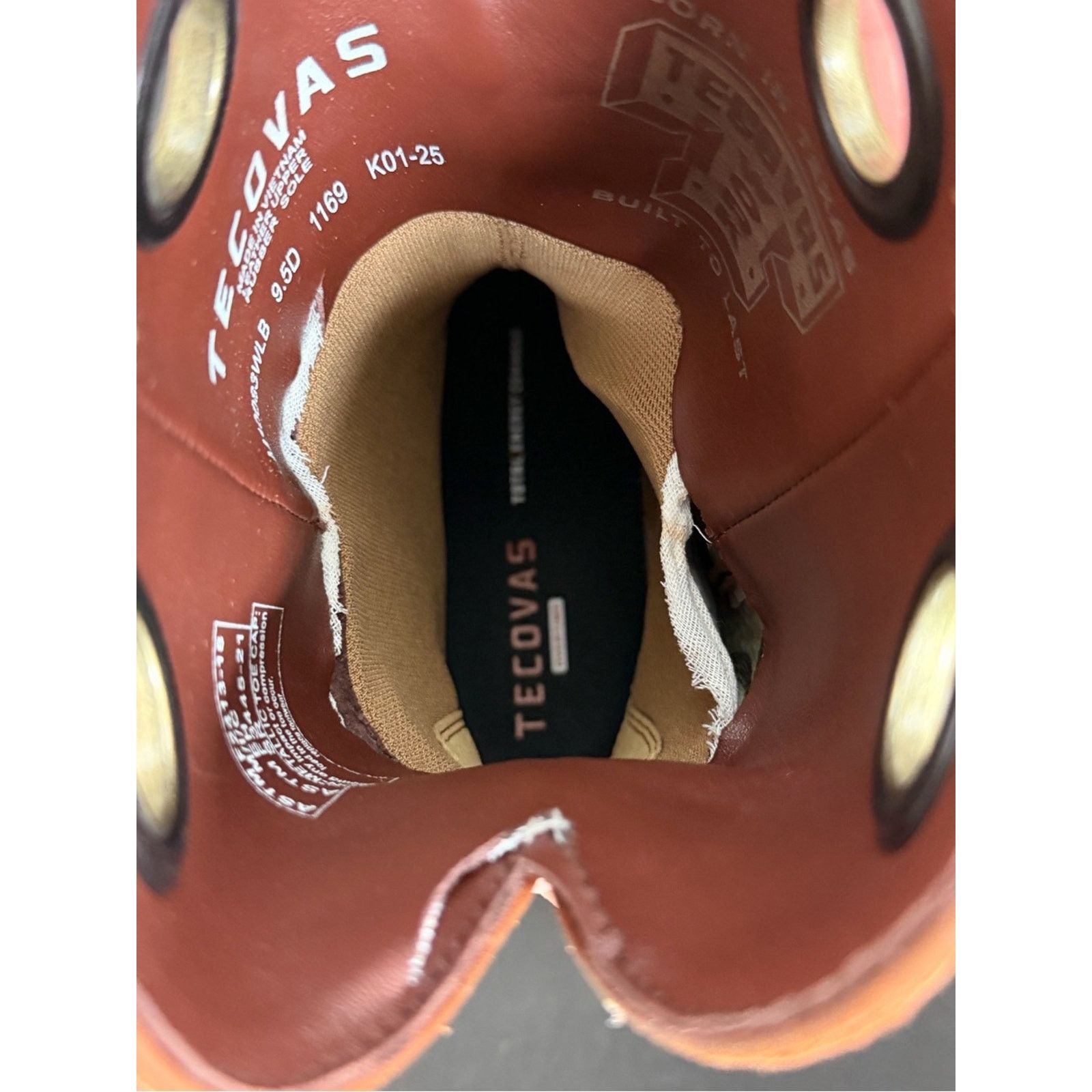 Tecovas Tecovas LongHaul WP Square Composite Toe Work Boots 9.5D Size US 9.5 / EU 42-43 - 7 Thumbnail