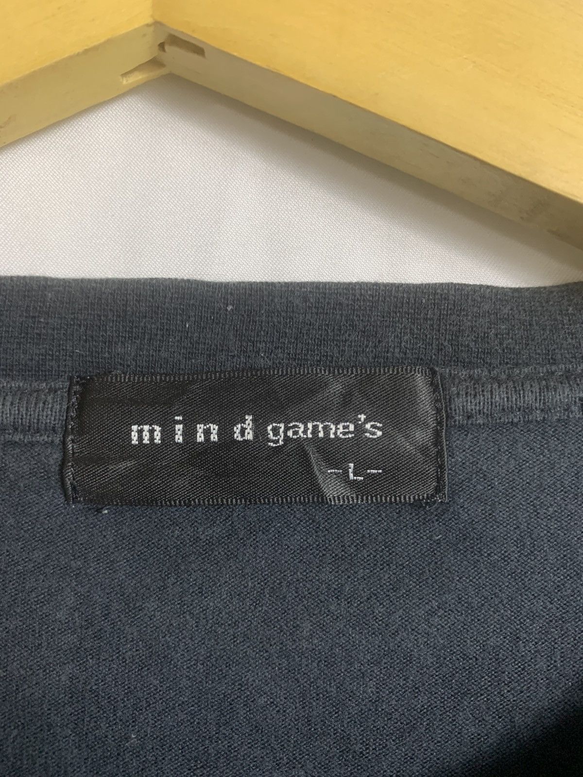 Japanese Brand Japanese Mindgames longsleve Size US M / EU 48-50 / 2 - 6 Thumbnail