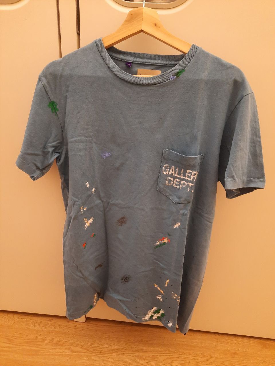 Gallery Dept. Paint Splatter Pocket Tee Size US S / EU 44-46 / 1 - 1 Thumbnail