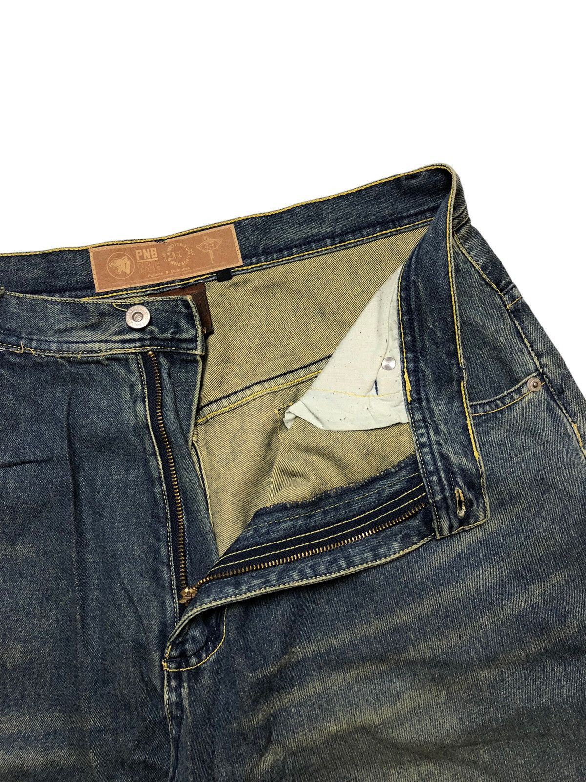 JNCO × Vintage PNB NATION baggy short pants Size US 32 / EU 48 - 5 Thumbnail