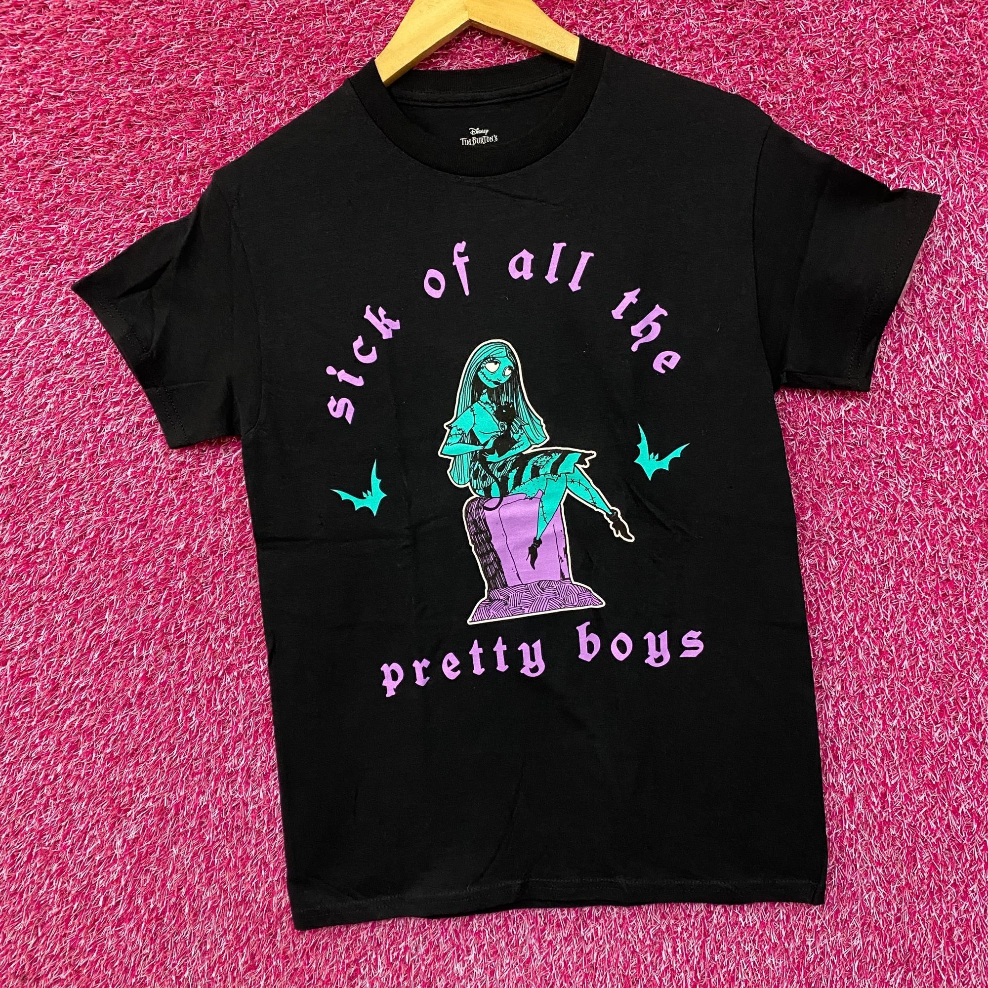 Disney The Nightmare Before Christmas Sally Sick of Pretty Boys T-S Size US S / EU 44-46 / 1 - 3 Thumbnail