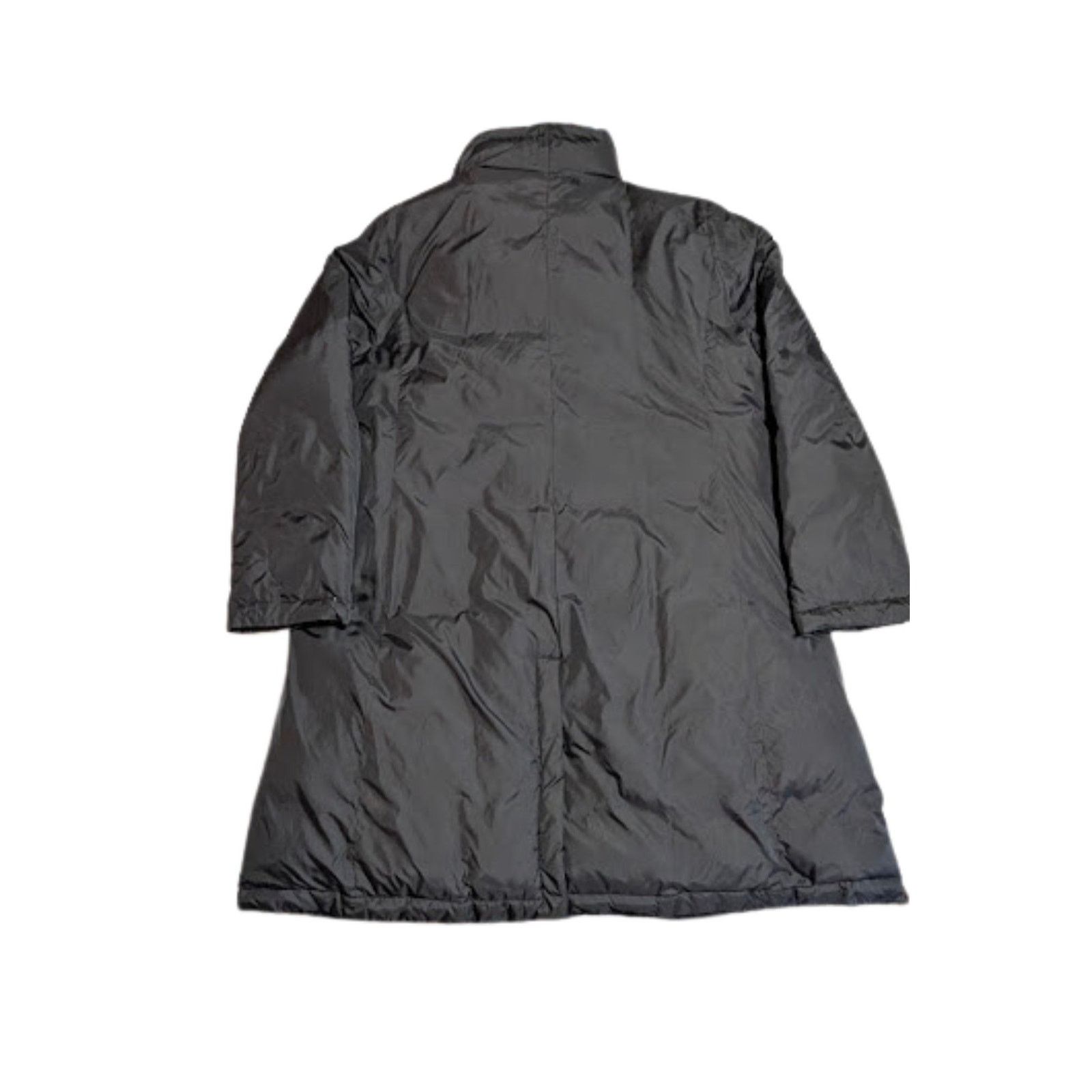 Eileen Fisher Eileen Fisher Black Quilted Long Puffer Coat Womens Size L Size L / US 10 / IT 46 - 6 Thumbnail