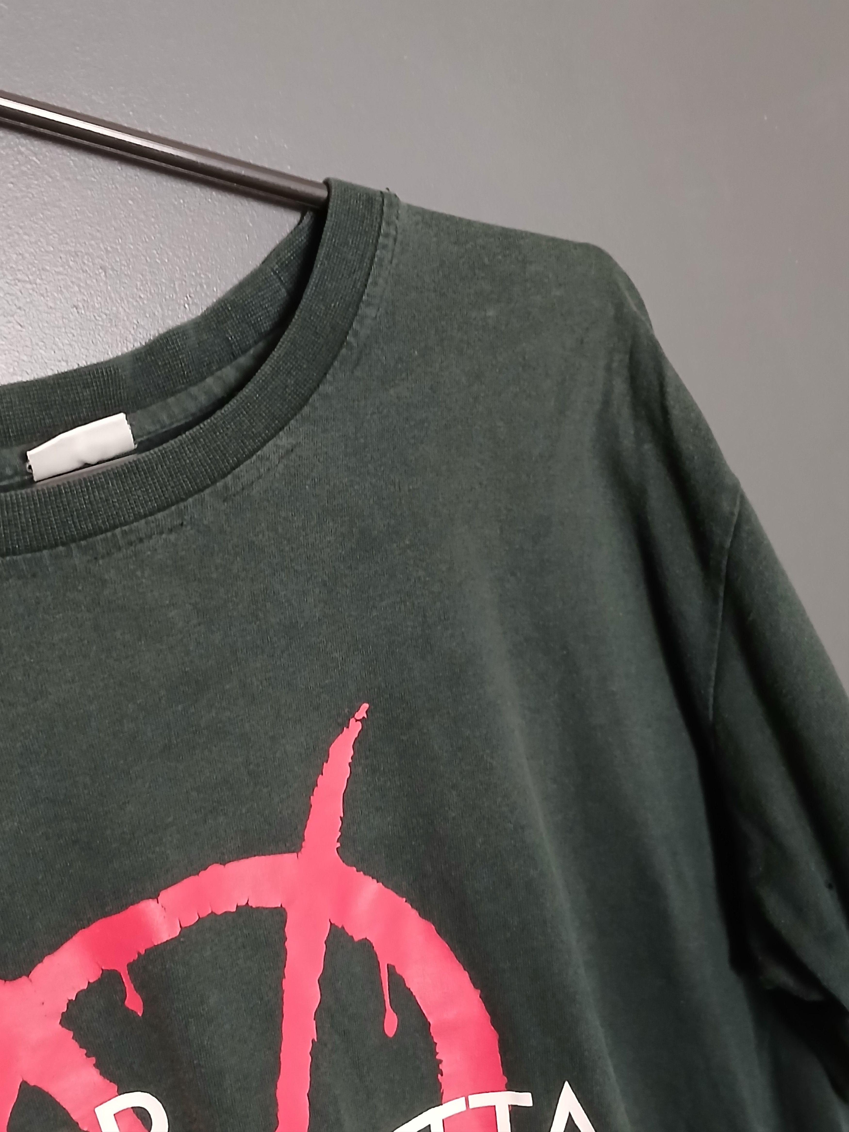 Vintage Vintage V For Vendetta T-Shirt Size US M / EU 48-50 / 2 - 4 Thumbnail