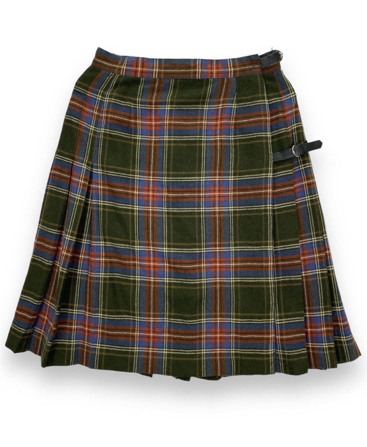 image of Avant Garde Margaret Howell Mhl Plaid Skirt in Red, Women's (Size 25)