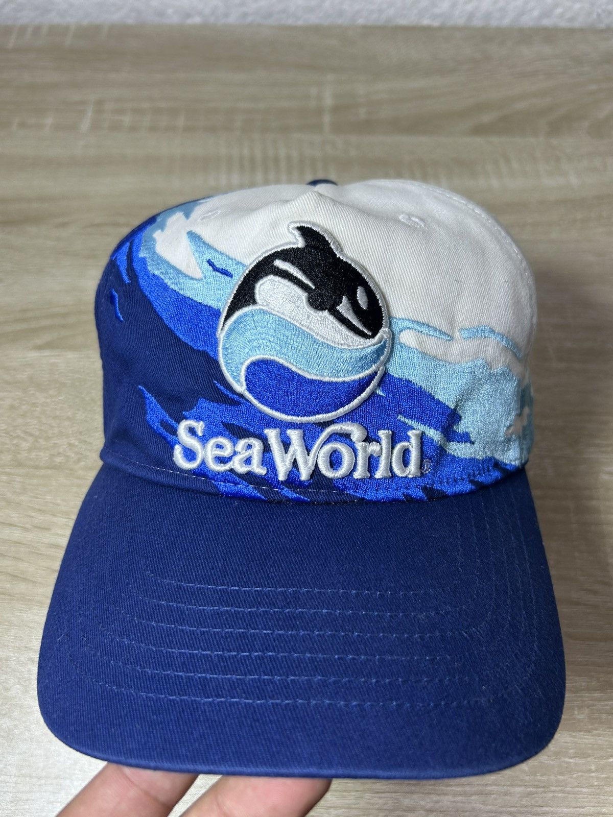 Vintage 90’s Sea World Splash Hat Size ONE SIZE - 2 Thumbnail