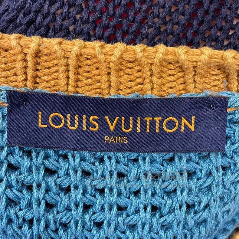 Louis Vuitton Louis Vuitton Colorblock Knit Sweater. Size US S / EU 44-46 / 1 - 5 Thumbnail