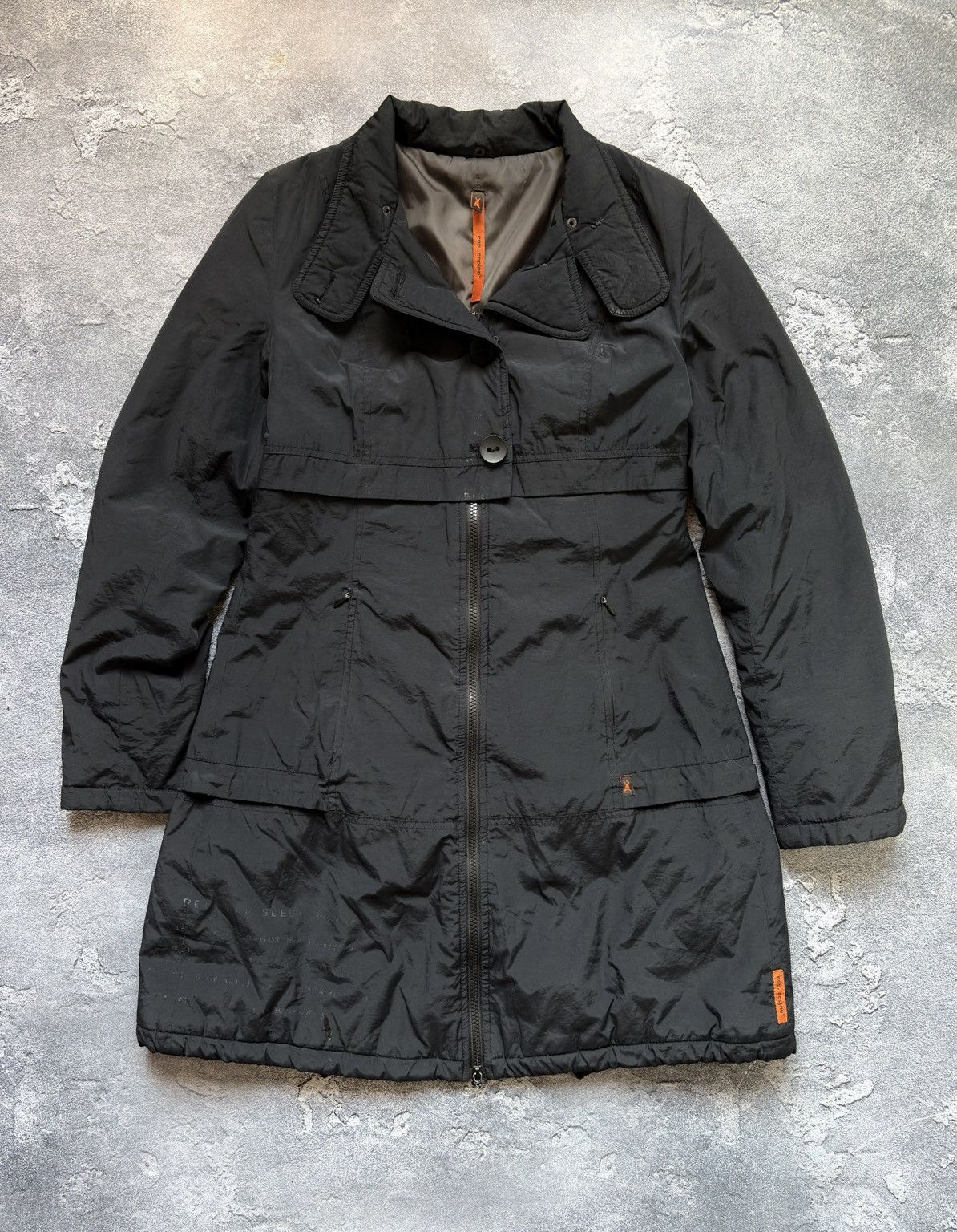 Cop Copine Vintage Cop Copine Avant Garde Black Coat Jacket Size 36 Size XS / US 0-2 / IT 36-38 - 1 Thumbnail