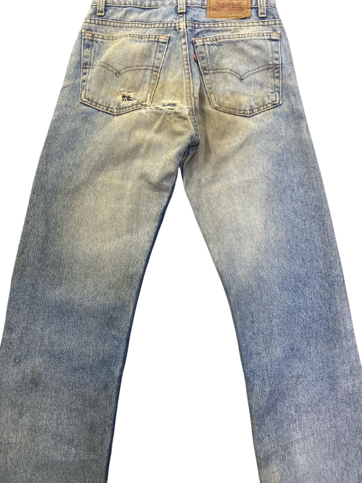 Levi's × Levi's Vintage Clothing × Vintage Vintage Levi’s USA 505 Distressed Denim Size US 28 / EU 44 - 2 Thumbnail