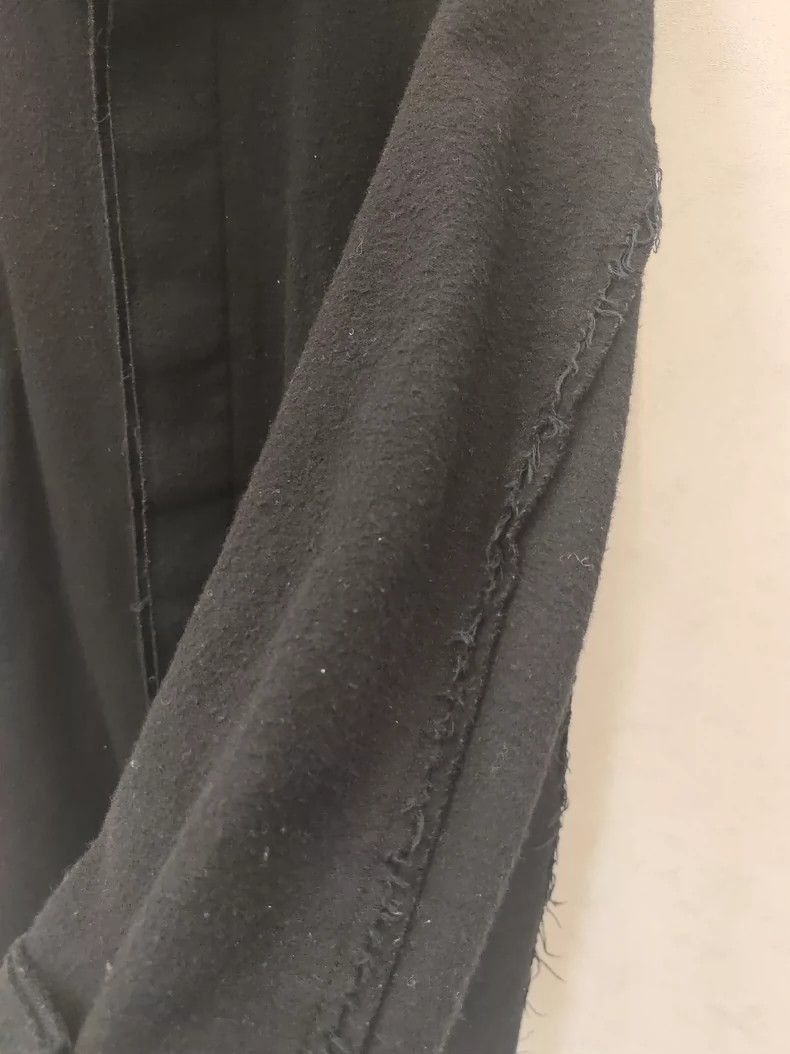 Undercover Elegant Fringed Wool Coat by Undercover Size US M / EU 48-50 / 2 - 6 Thumbnail