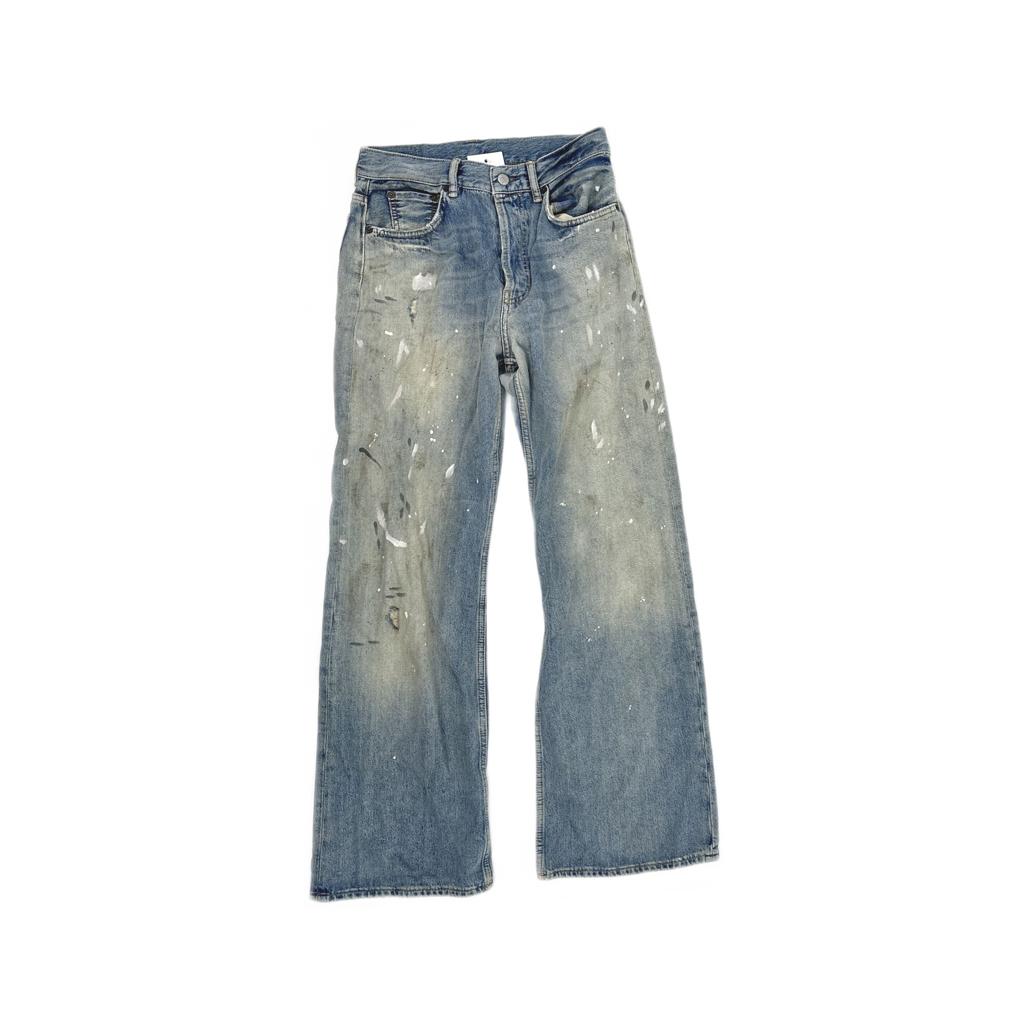 Acne Studios Acne Studios Paint Splatter Jeans Size 27/32 Size 27" / US 4 / IT 40 - 1 Thumbnail