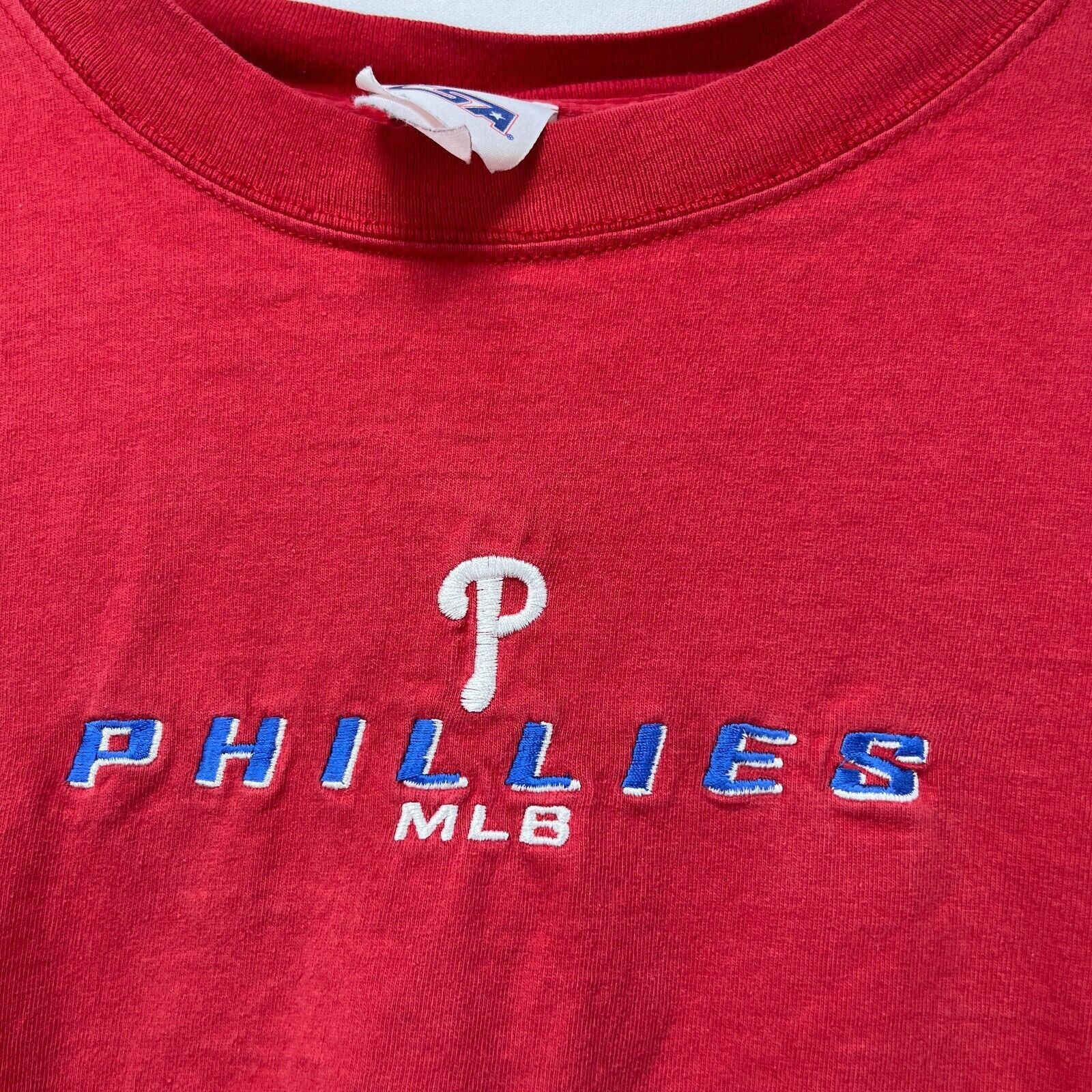 MLB × Vintage Vintage 90s Philadelphia Phillies MLB T-Shirt XL Size US XL / EU 56 / 4 - 5 Thumbnail
