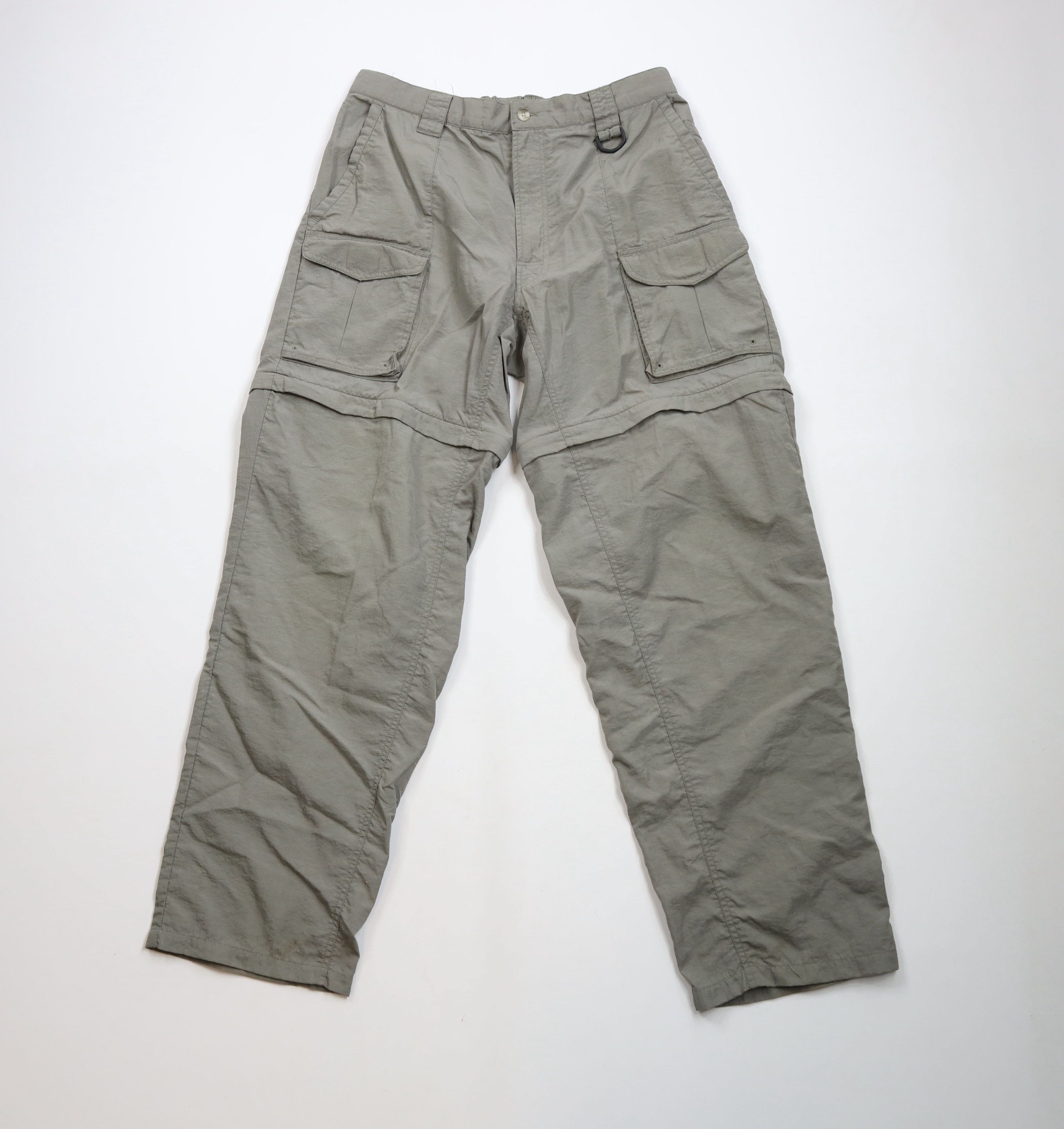 Columbia × Vintage Vintage 90s Columbia Convertible Wide Leg Cargo Pants Size US 34 / EU 50 - 1 Thumbnail