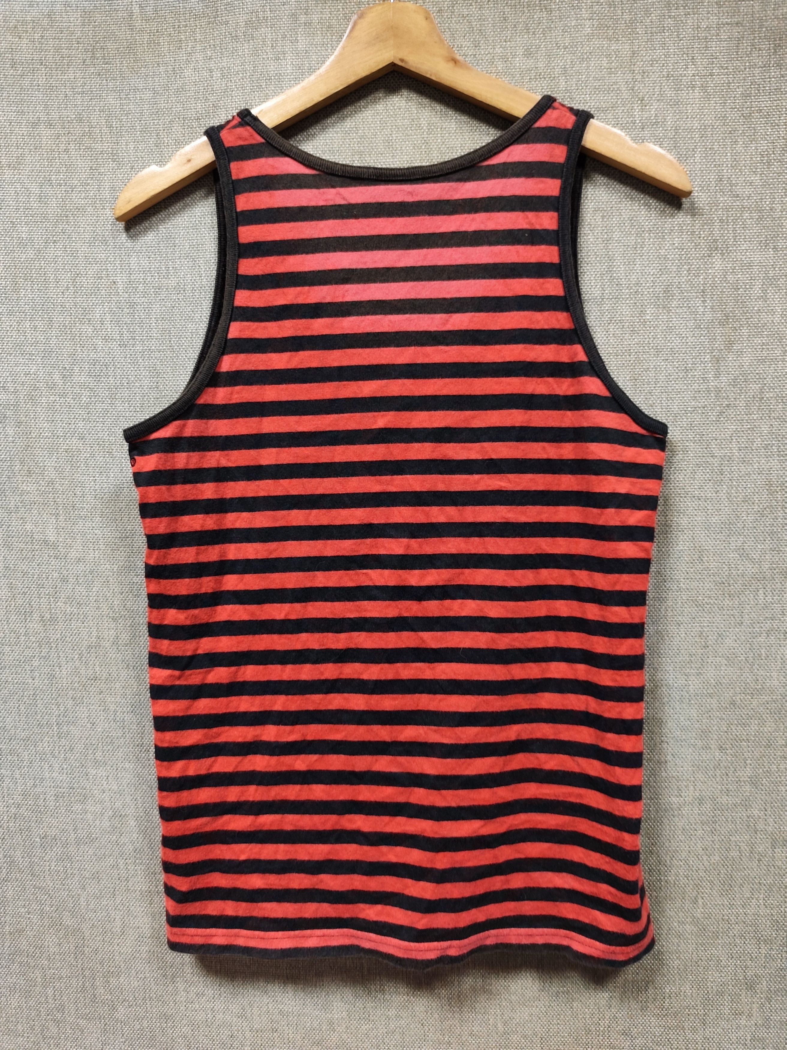 Number (N)ine Number (N)ine SS03 "Touch Me I'm Sick" Striped Tank Top Size US S / EU 44-46 / 1 - 2 Thumbnail