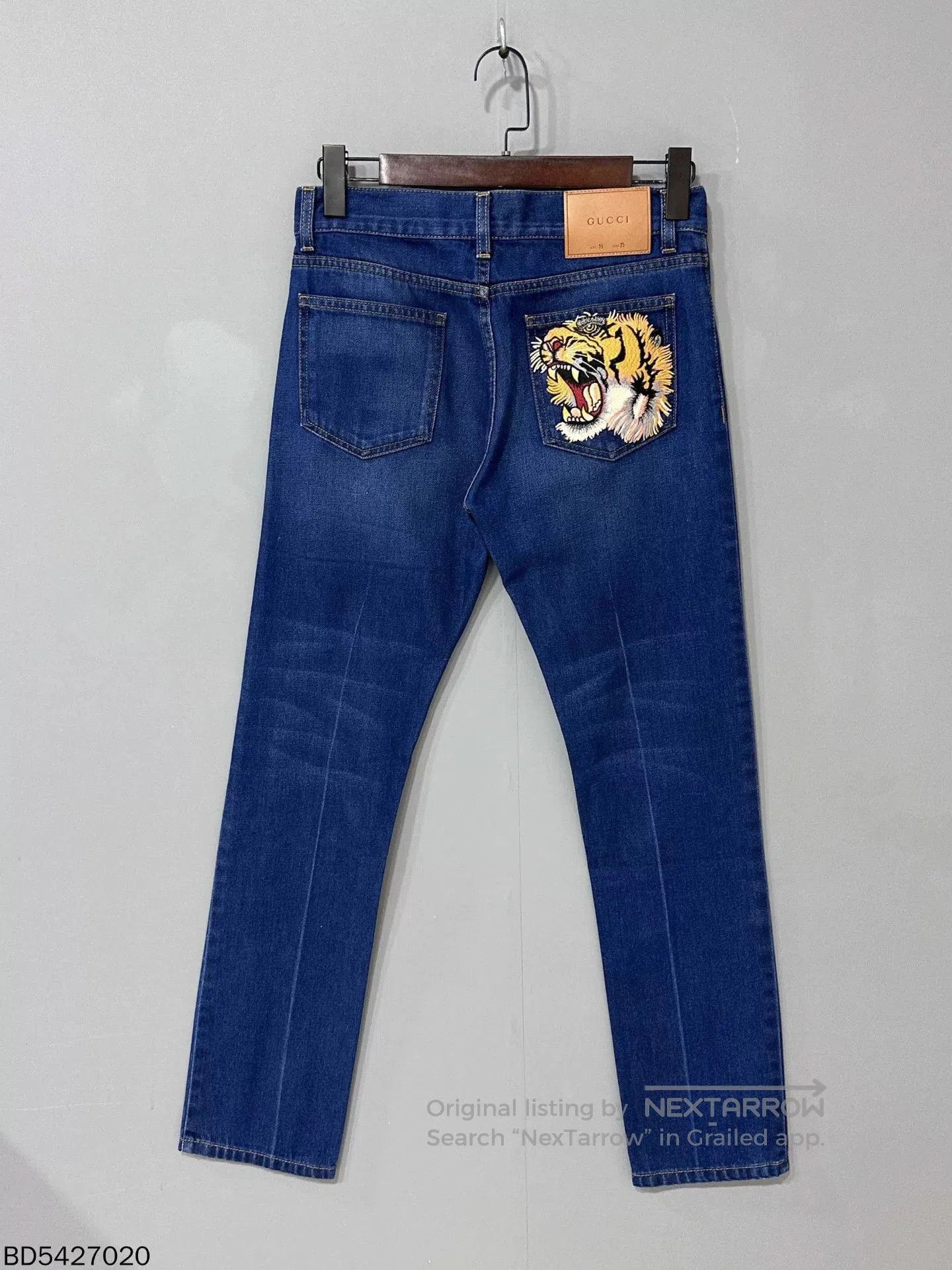 Gucci Gucci Flower Tiger Logo Jeans. Size 25" / US 0 / IT 36 - 5 Thumbnail