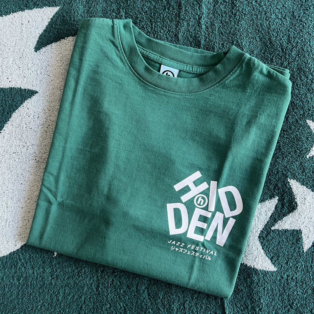 HIDDEN Hidden NY PPF Jazz Festival Tee Green White Large Size US L / EU 52-54 / 3 - 3 Thumbnail