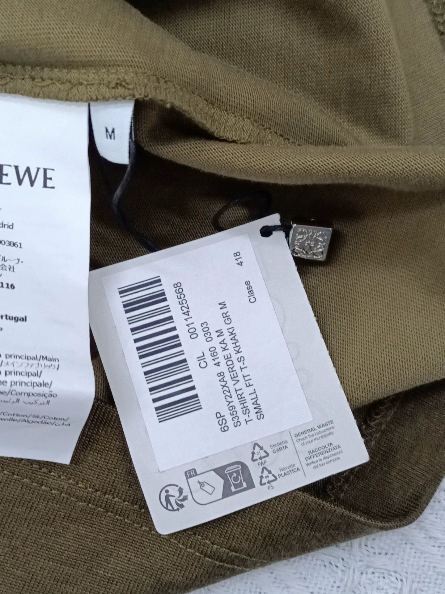 Loewe Loewe 26 SS Colorblock Short Sleeve T-Shirt M Size M / US 6-8 / IT 42-44 - 5 Thumbnail
