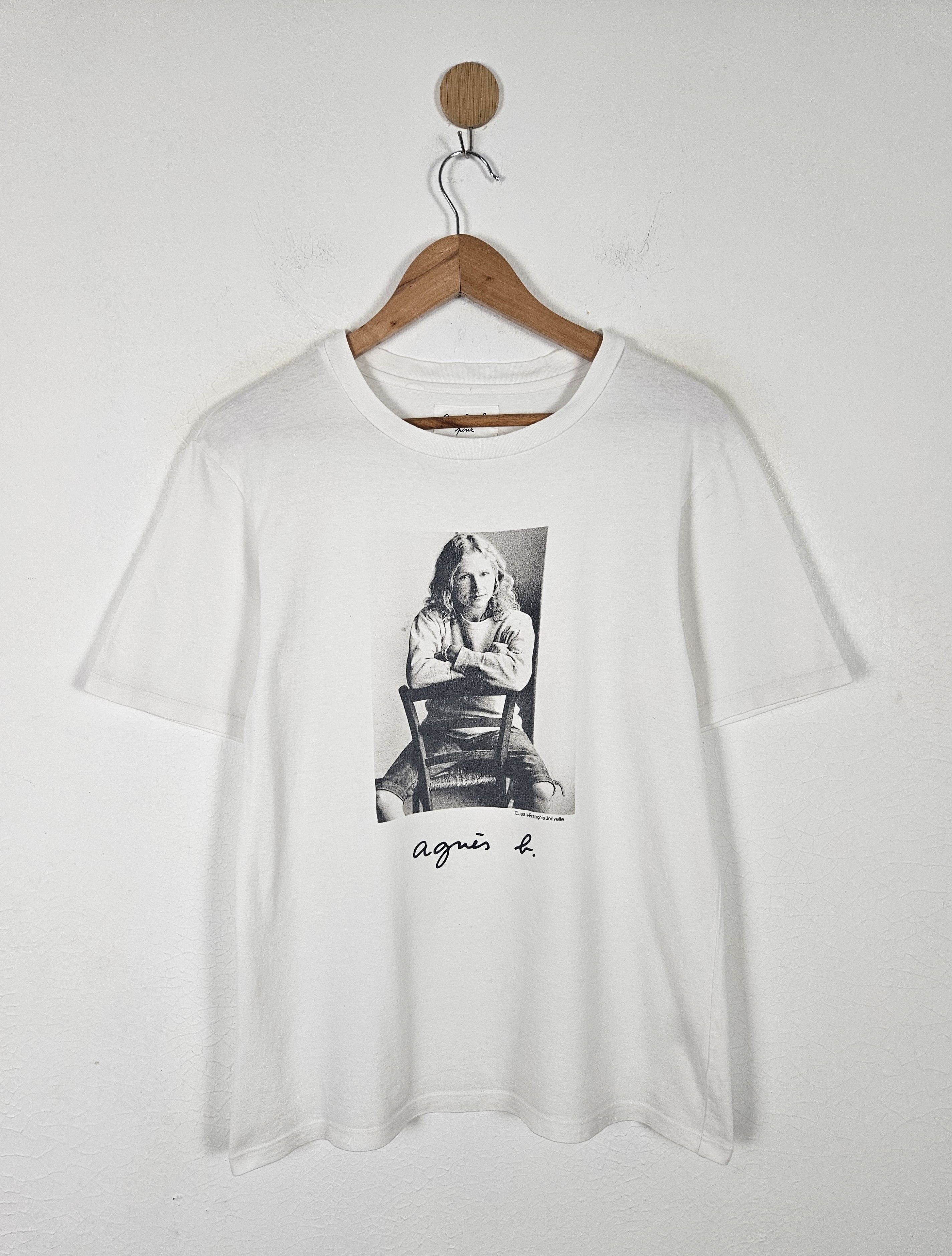 Agnes B Homme Jean Francois Jonvelle photo tee Shirt