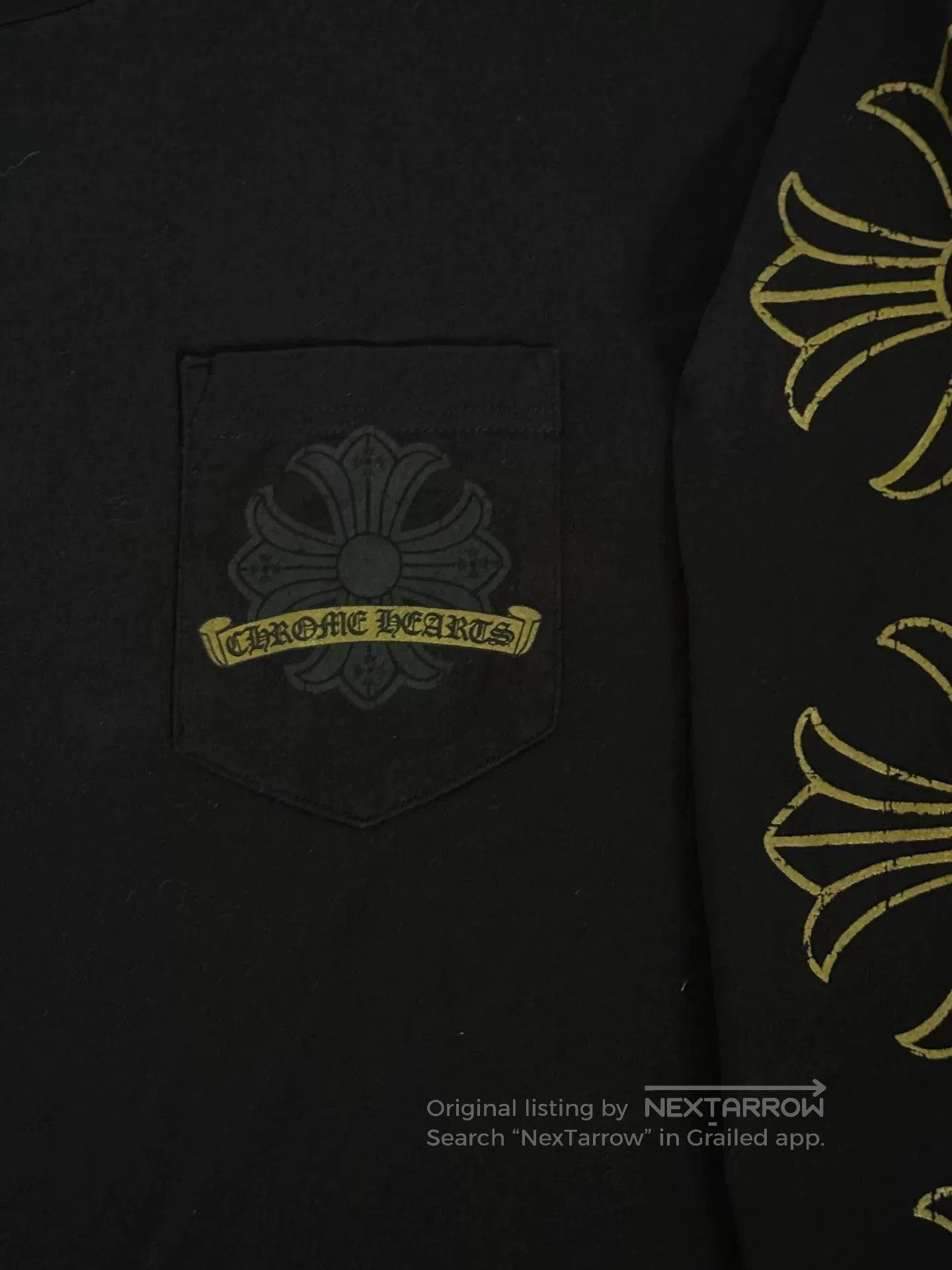 Chrome Hearts Chrome Hearts 90s Gold Horseshoe Longsleeve. Size US XXL / EU 58 / 5 - 3 Thumbnail