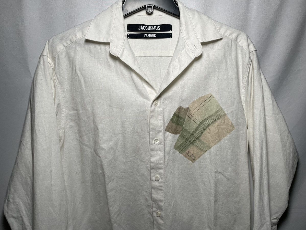 Jacquemus Jacquemus L’amour Linen Shirt Size US S / EU 44-46 / 1 - 2 Thumbnail