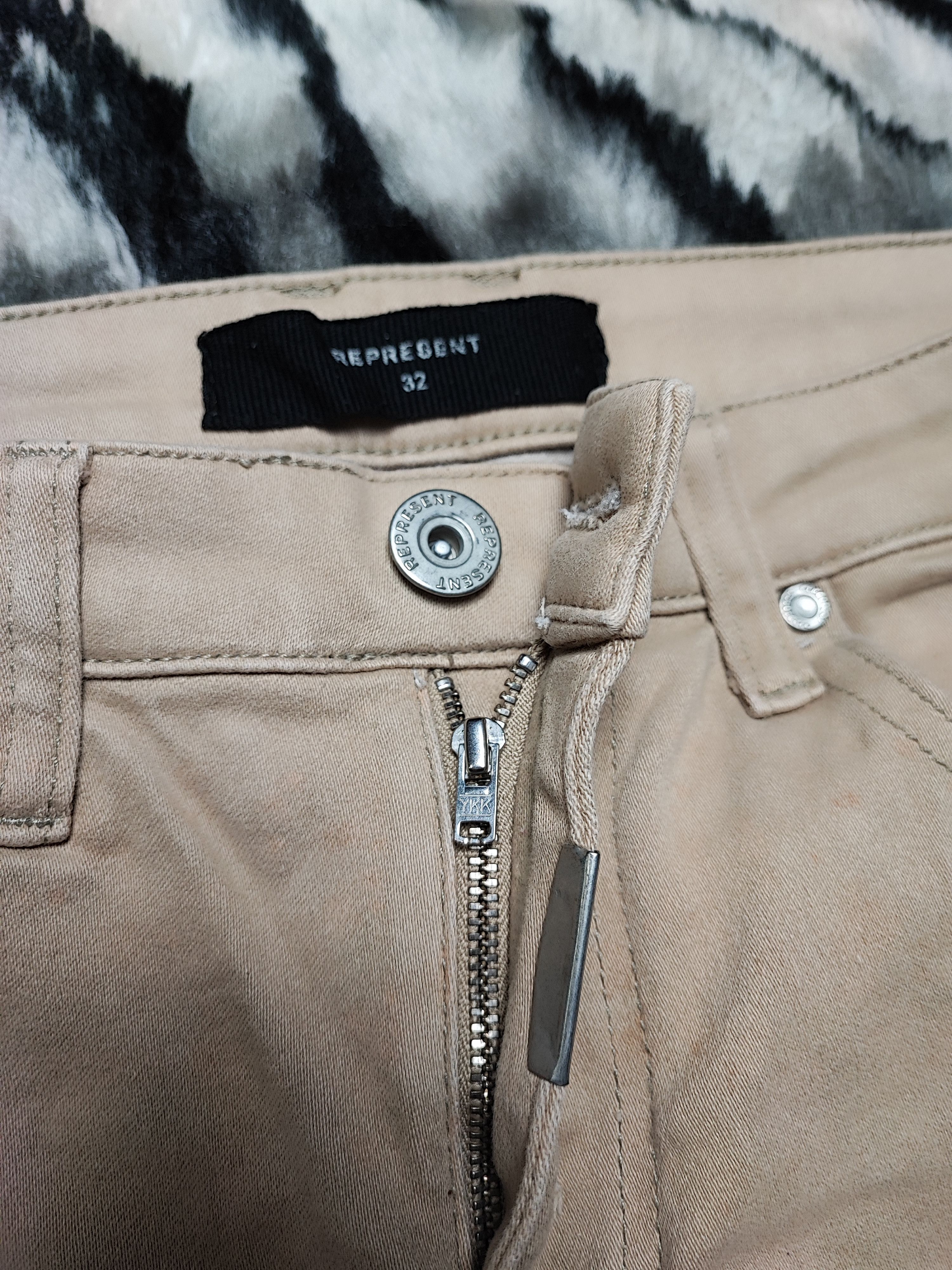 Represent Clo. Represent Brown Cotton Stretch Size US 30 / EU 46 - 8 Thumbnail