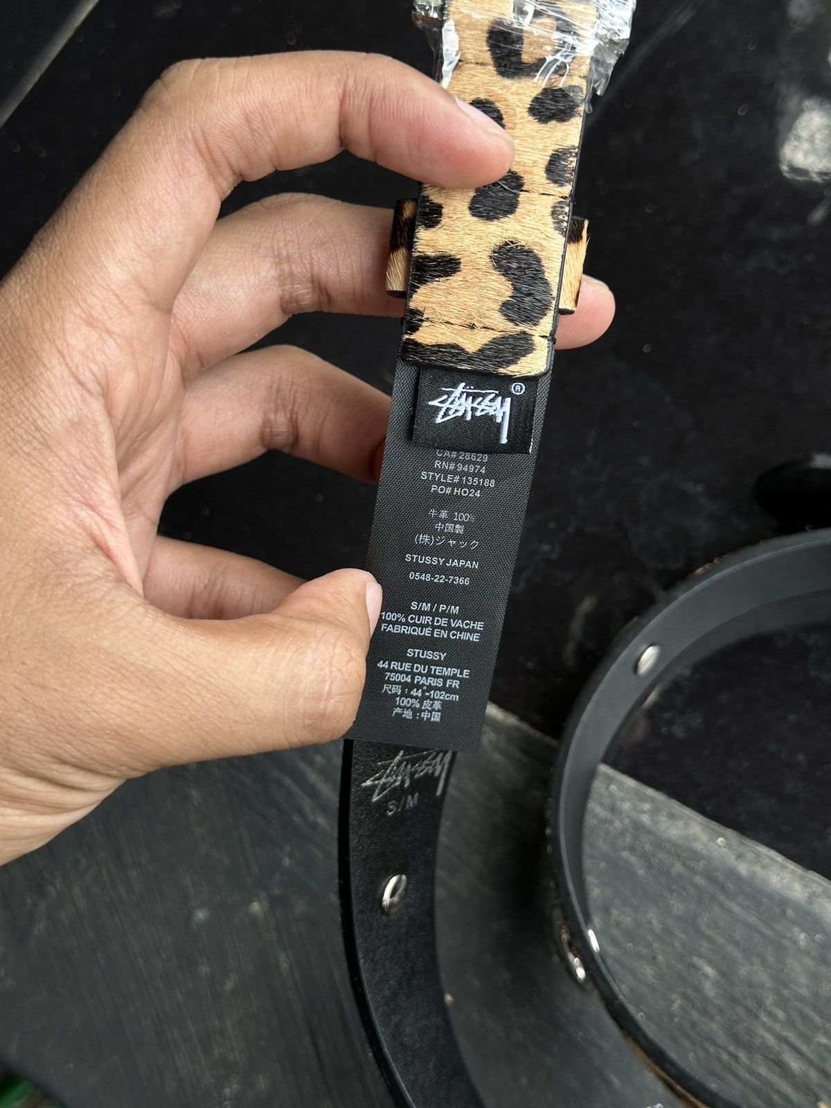 Stussy Stussy SS-Link Studded "Cheetah" belts S/M Size ONE SIZE - 2 Thumbnail