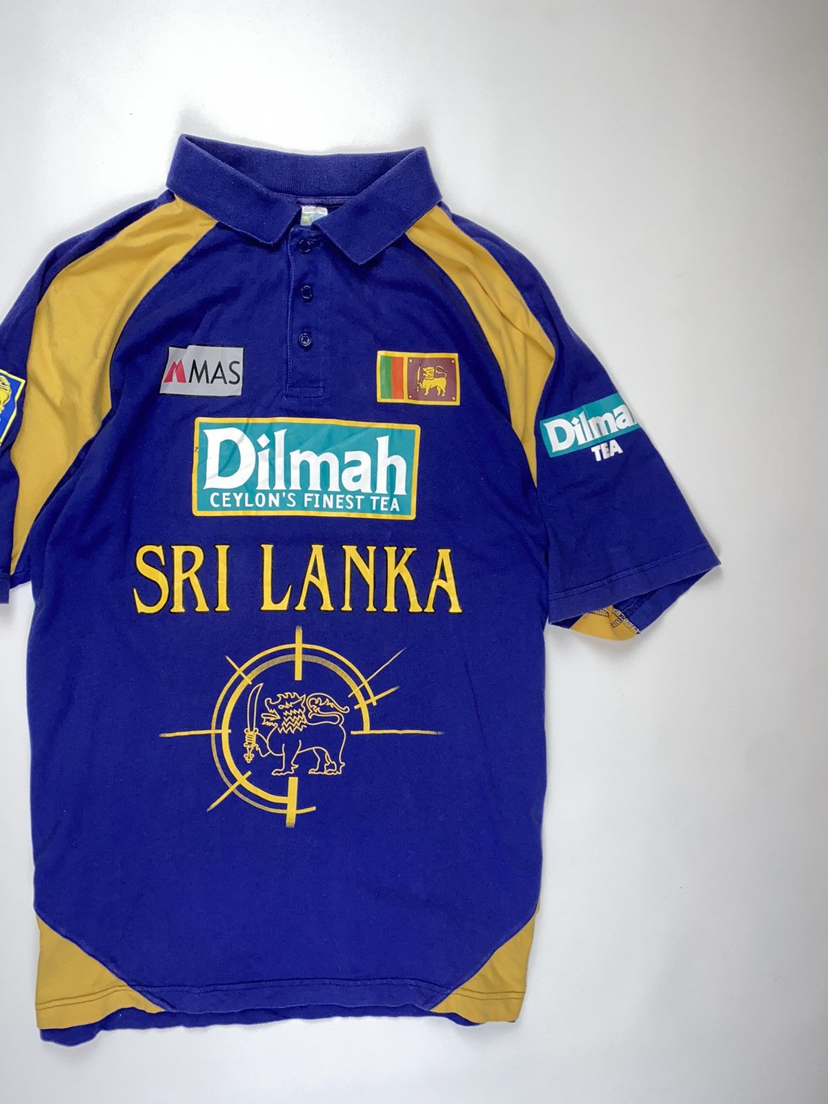 Vintage 🚨 1996 Sri Lanka Cricket vintage polo t shirt tee logo man’s Size US XL / EU 56 / 4 - 3 Thumbnail