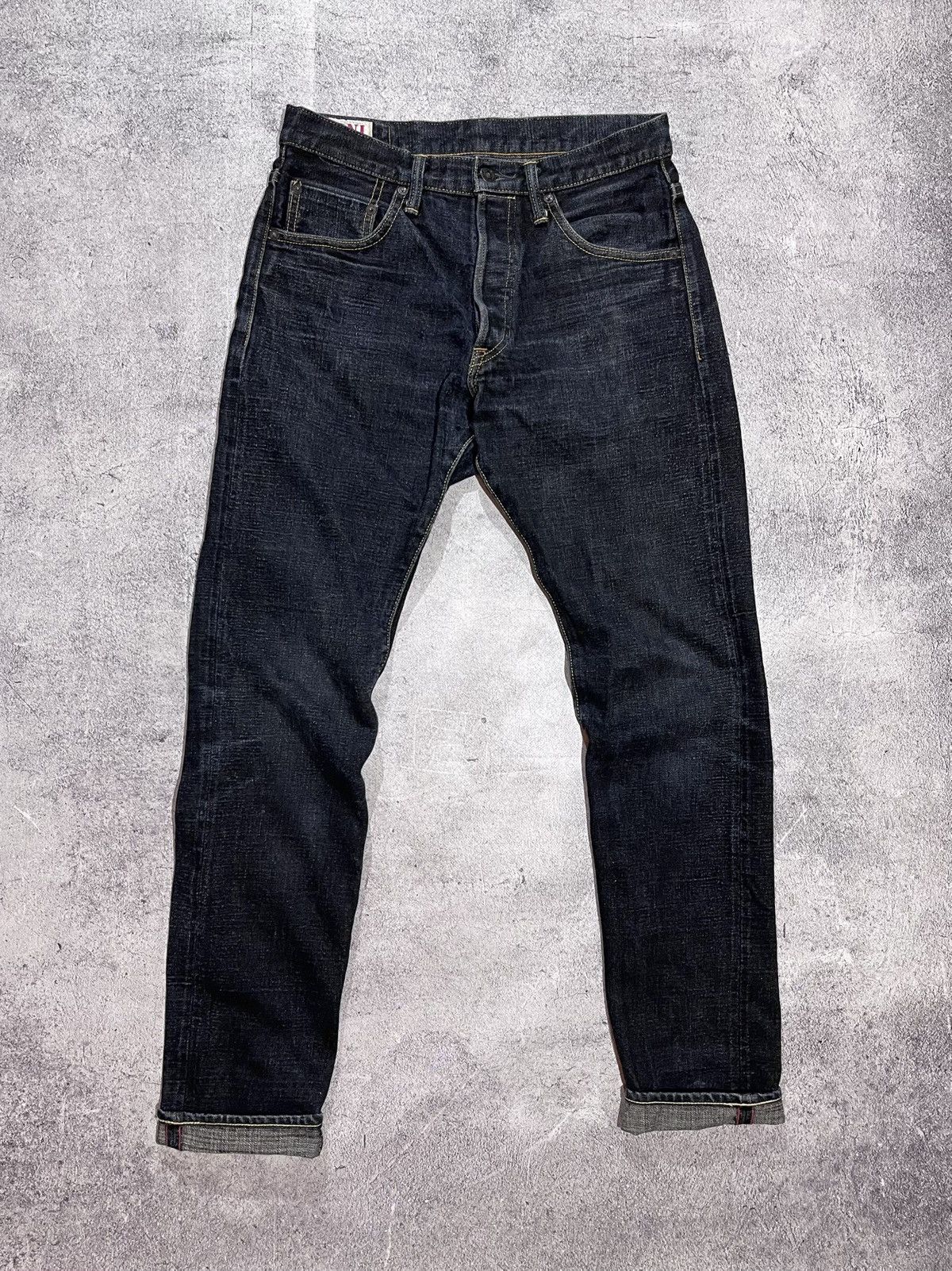 Oni ONI Denim Selvedge Jeans Indigo ONI-902-AIZUMI Made Japan 29 Size US 29 - 1 Thumbnail